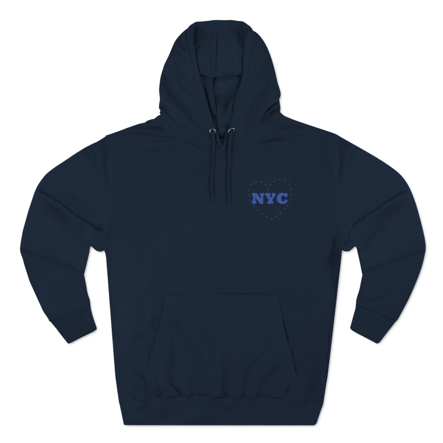 New York City Skyline Premium Cotton Pullover Hoodie