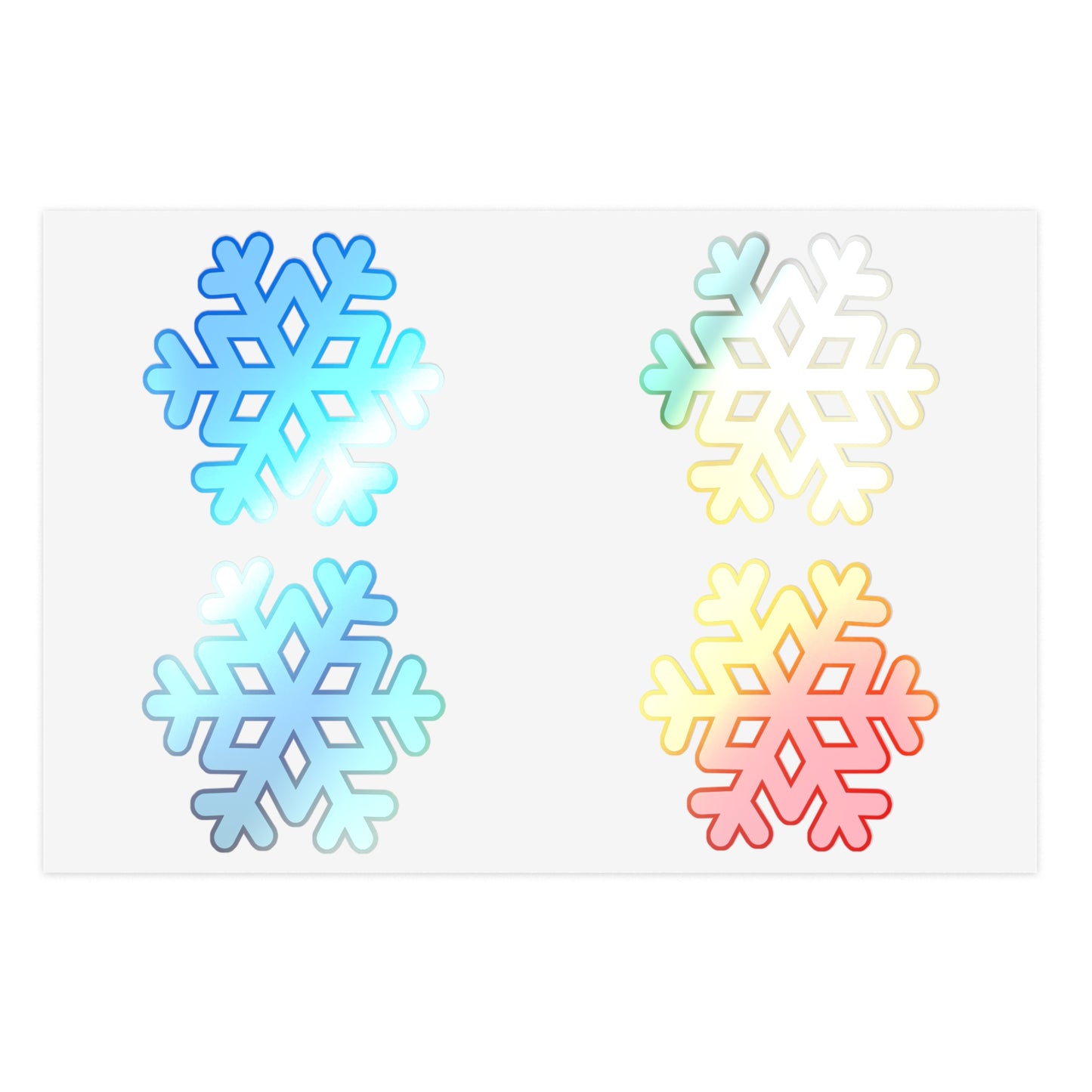 Snowflakes Sticker Sheet