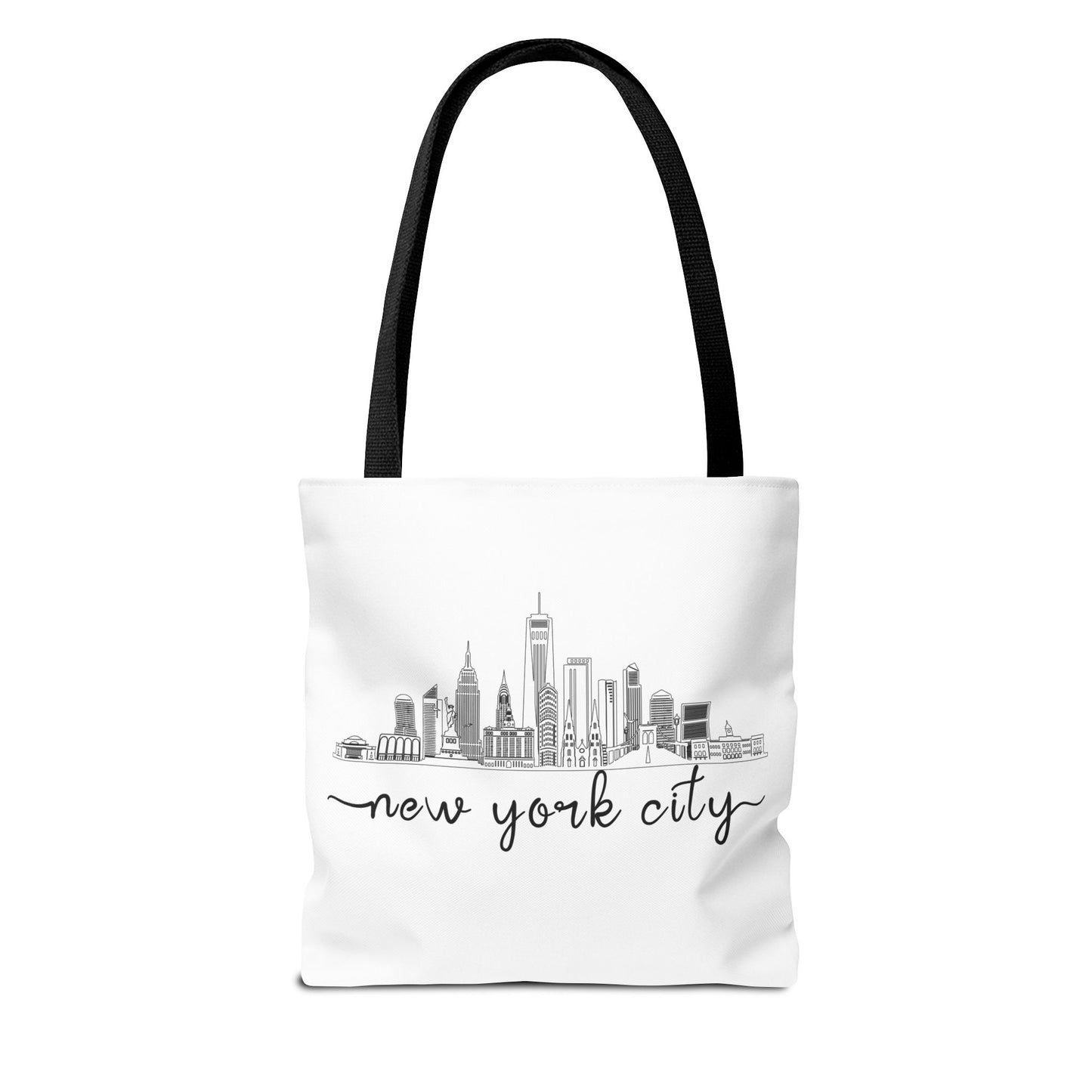 New York City Skyline Tote Bag