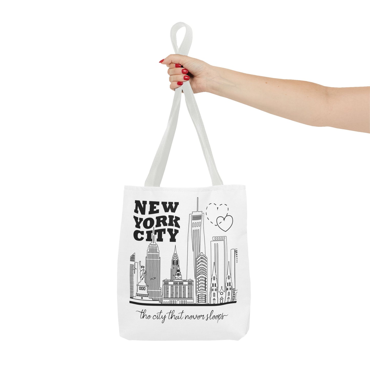 New York City Skyline Tote Bag