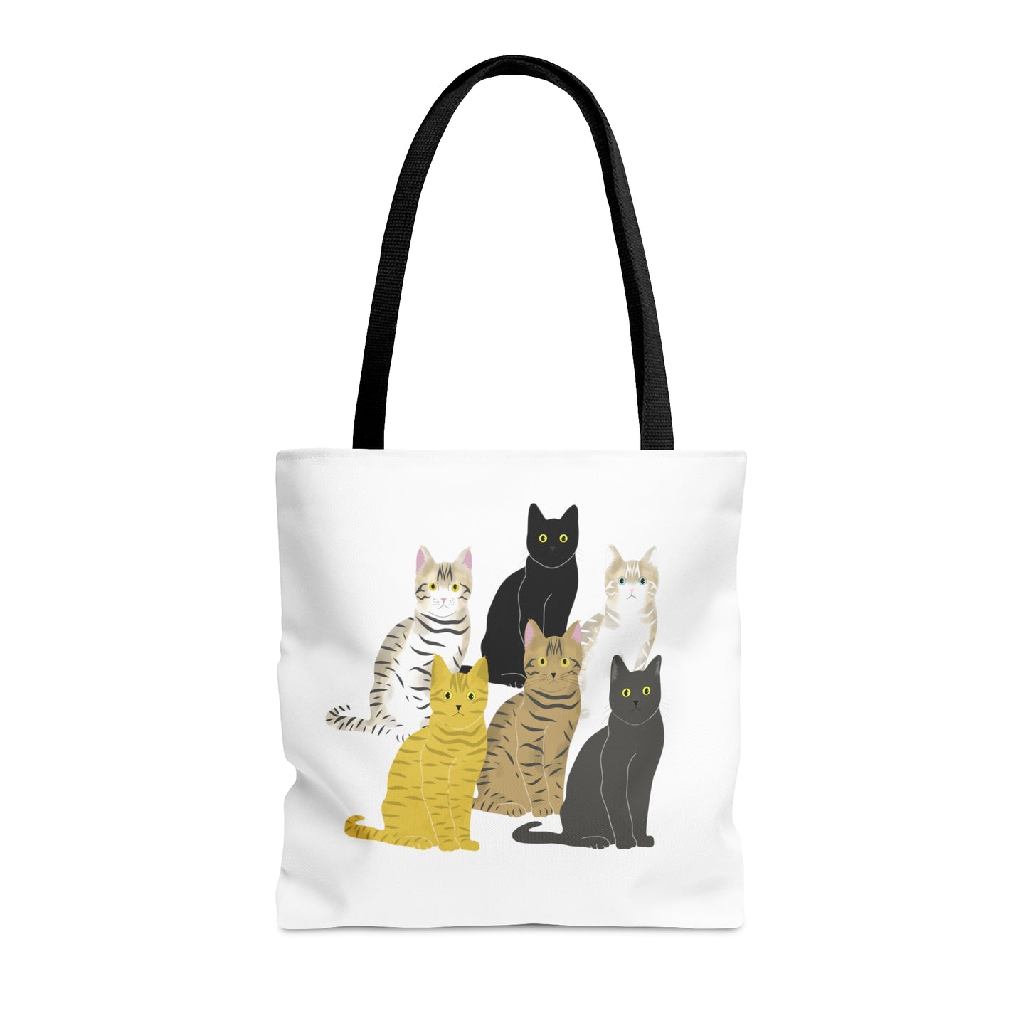 The Cats Crew Printed Art Tote Bag