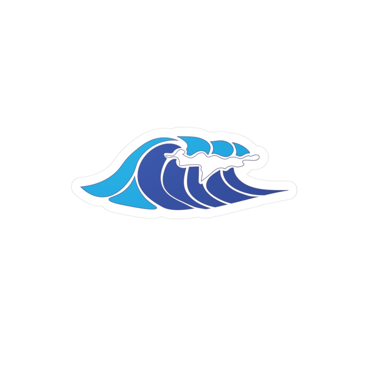 Ocean Wave Vinyl Decal