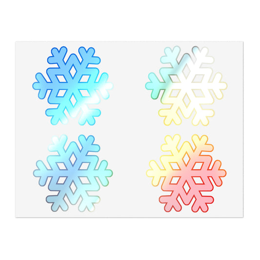 Snowflakes Sticker Sheet