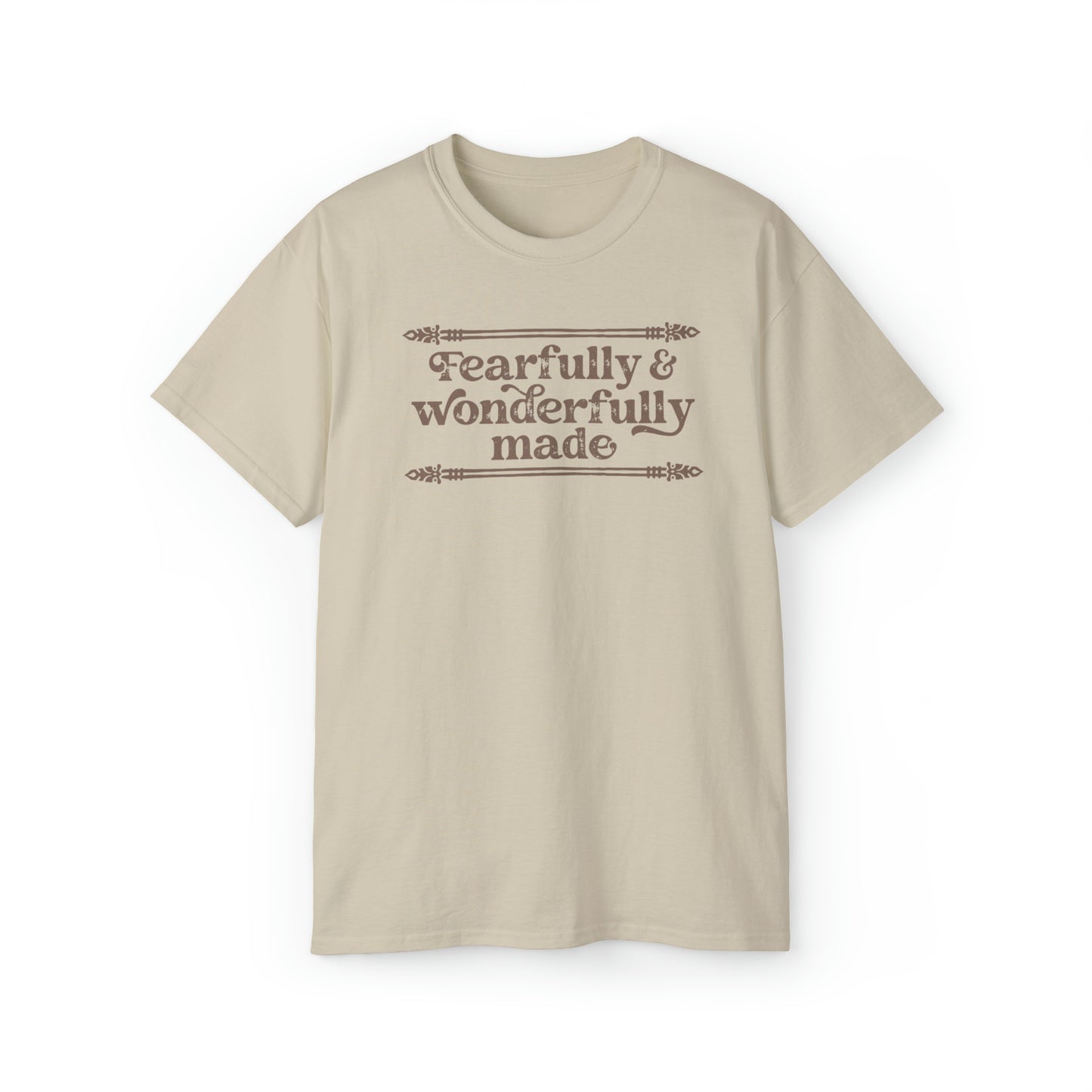 Fearfully and Wonderfully Made Unisex Cotton T-Shirt