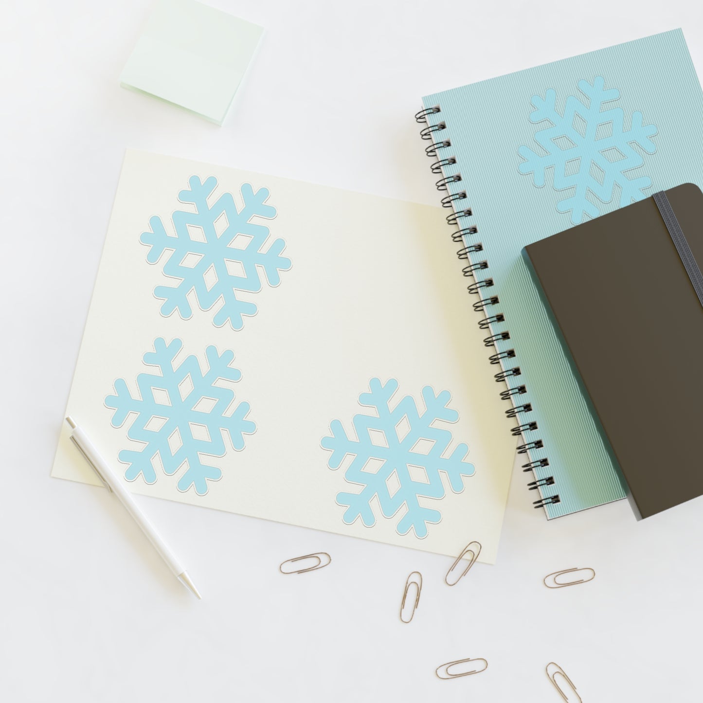 Snowflakes Sticker Sheet