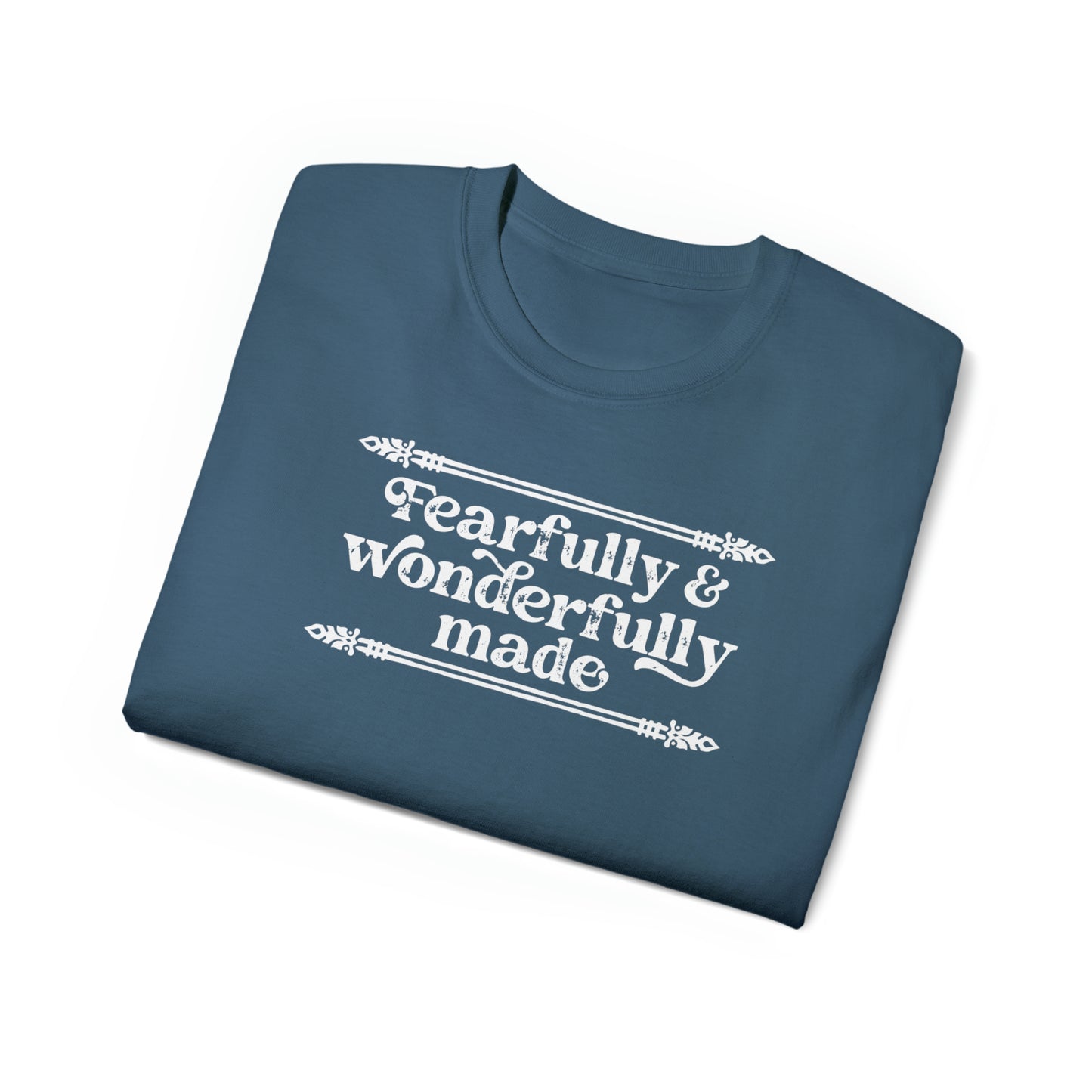 Fearfully and Wonderfully Made Unisex Cotton T-Shirt