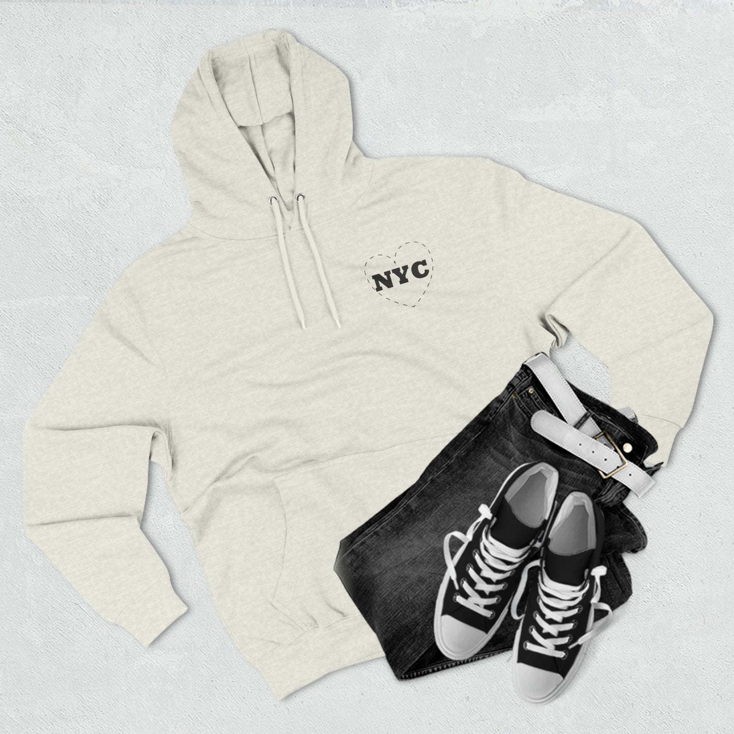 New York City Chick Premium Cotton Pullover Hoodie