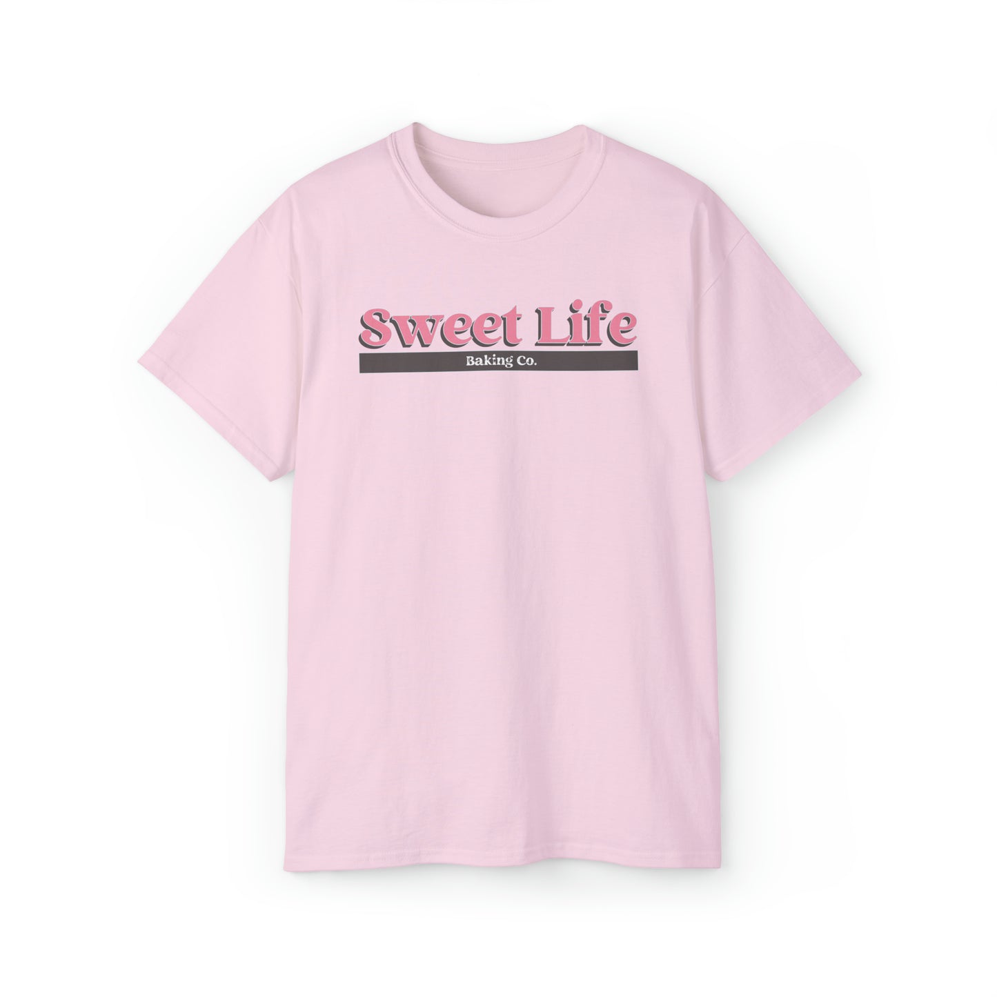 Sweet Life Baking Company Pink Unisex Ultra Cotton Tee