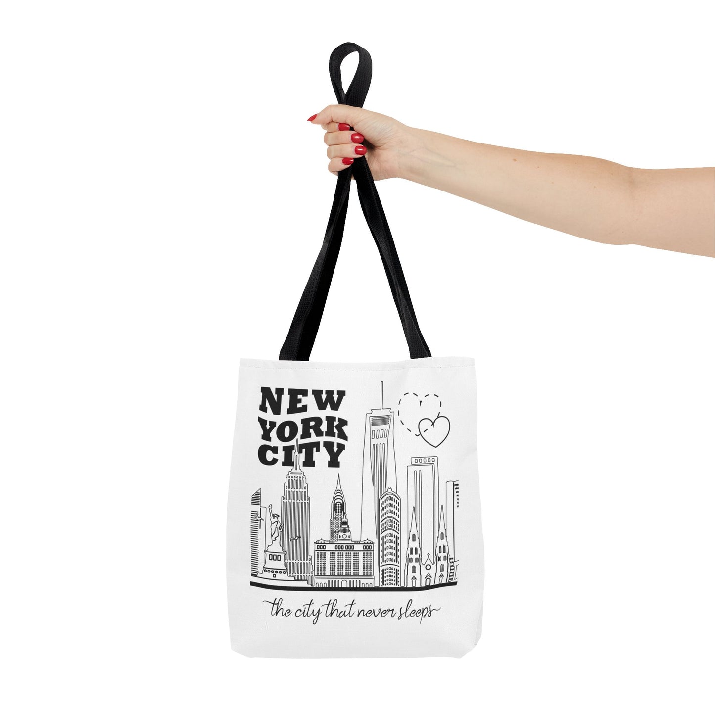 New York City Skyline Tote Bag