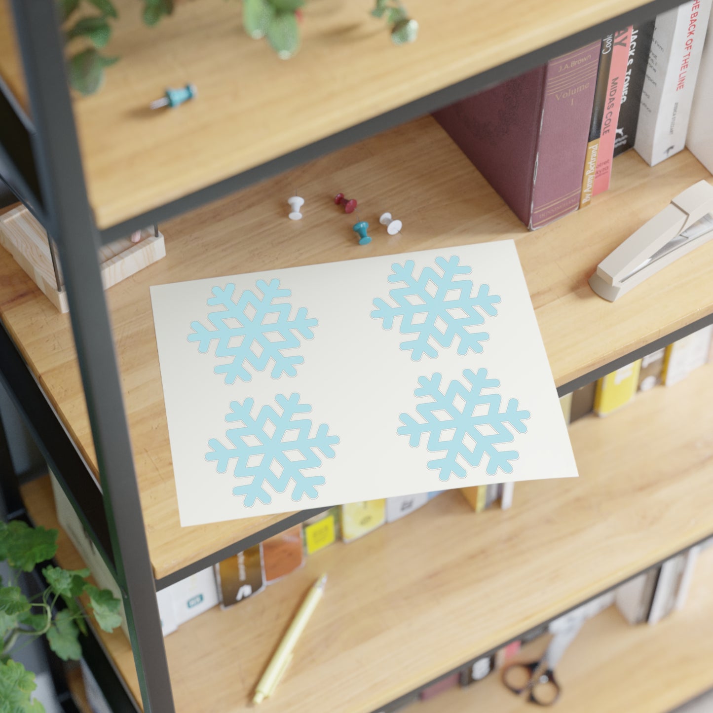 Snowflakes Sticker Sheet