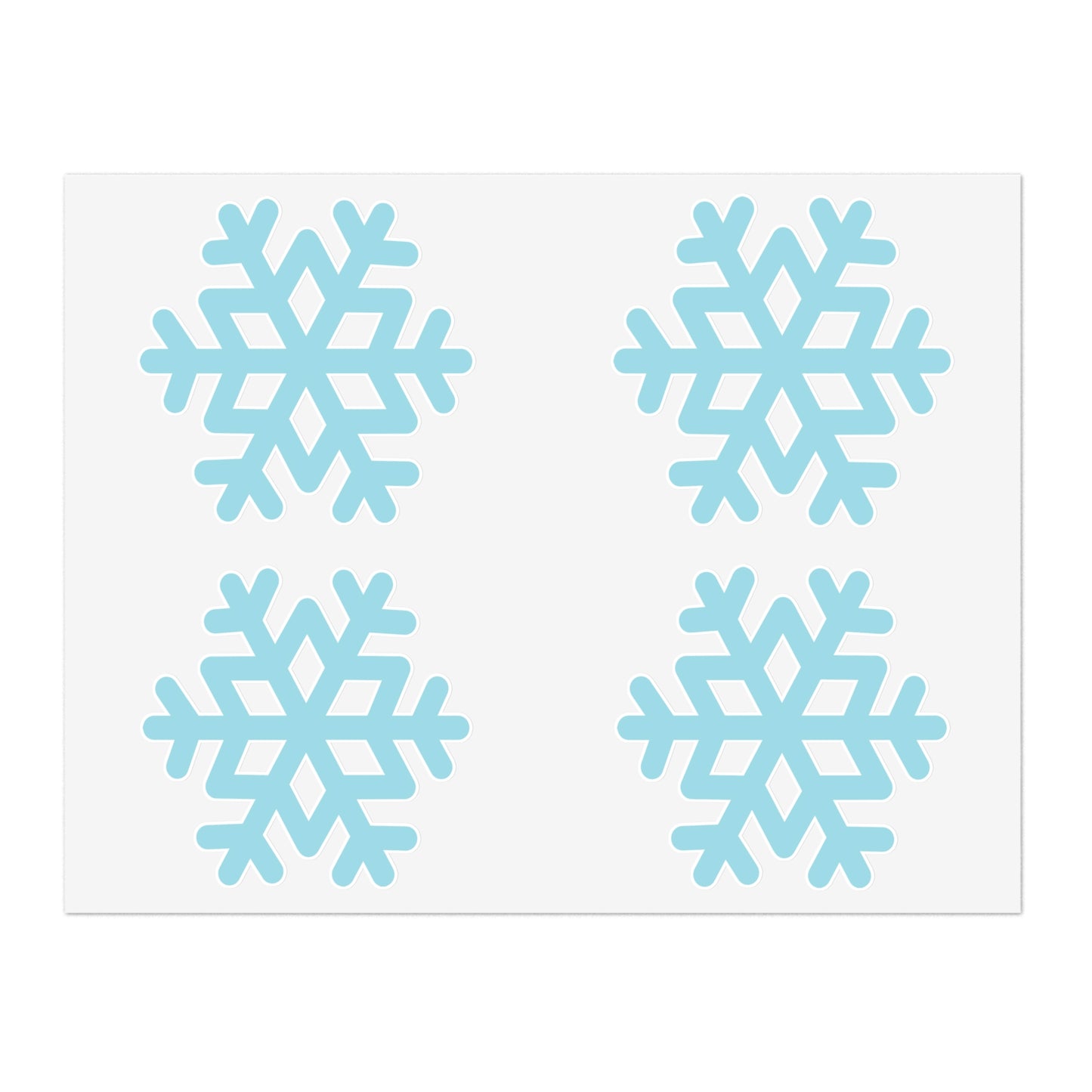 Snowflakes Sticker Sheet