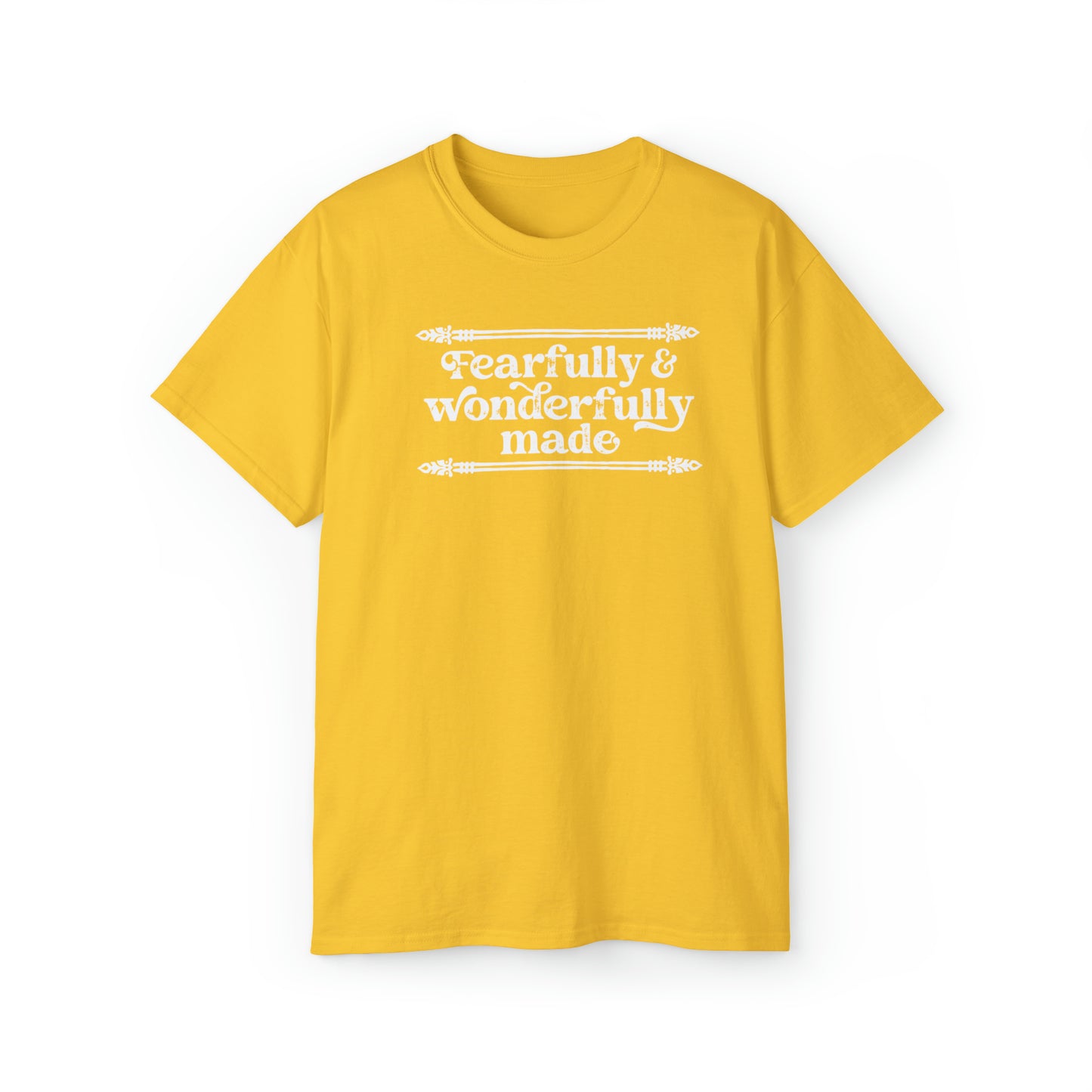 Fearfully and Wonderfully Made Unisex Cotton T-Shirt