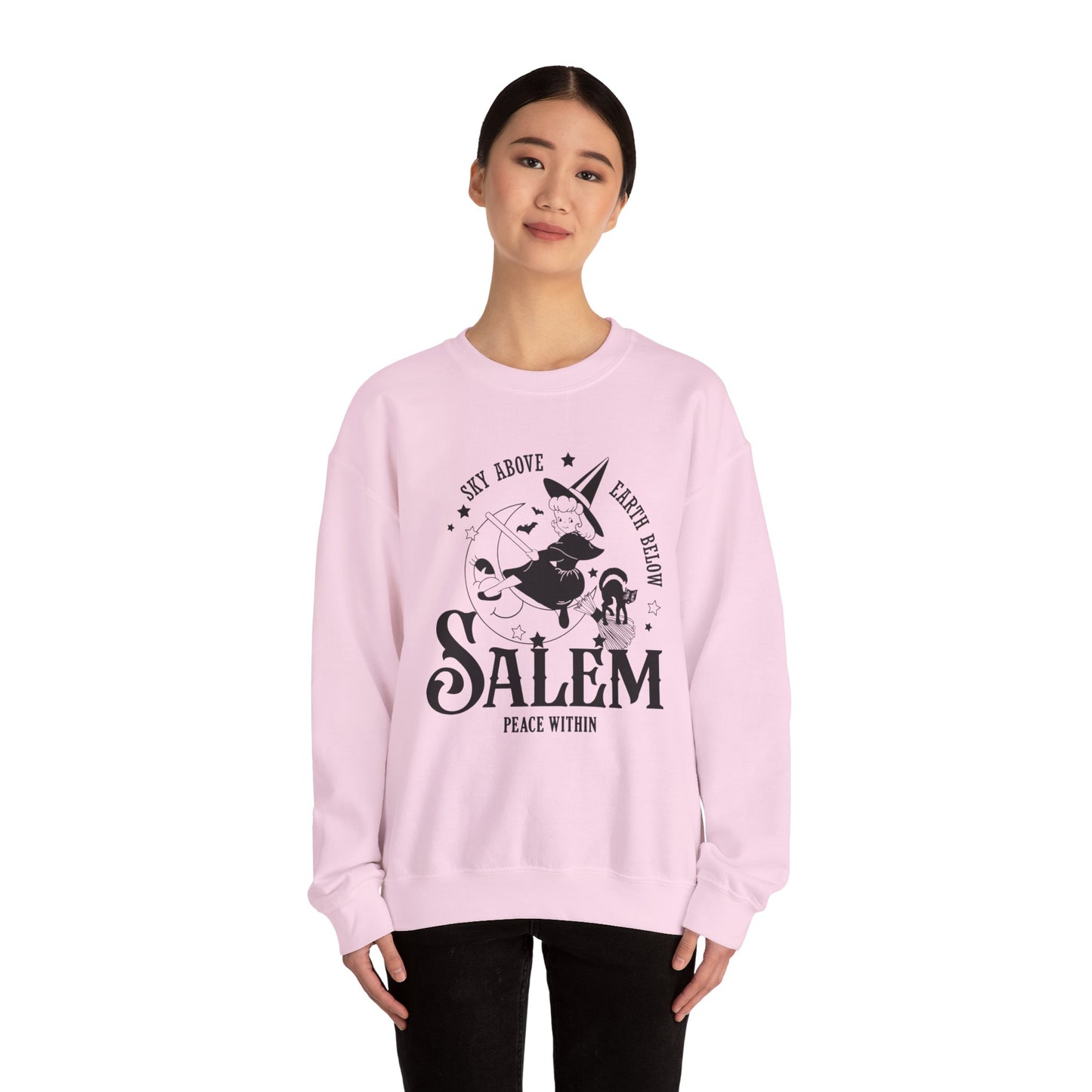 Salem Witch Crewneck Sweatshirt for Women