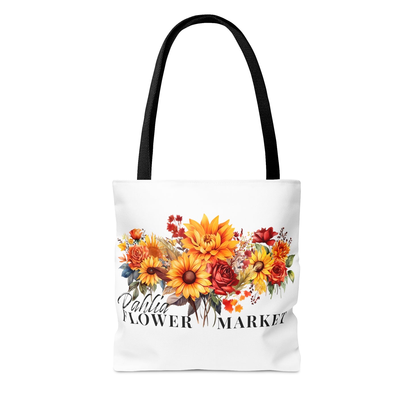 Dahlia Flower Market Tote Bag