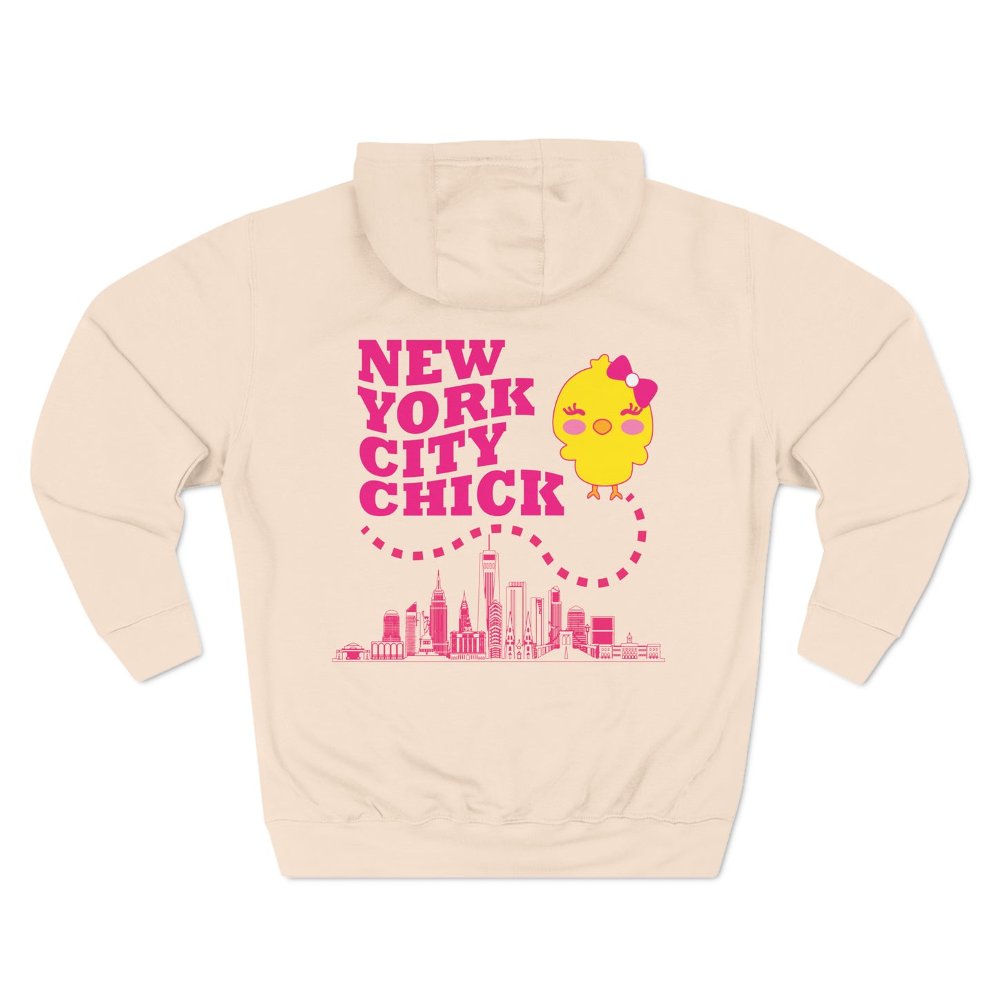 New York City Chick Premium Cotton Pullover Hoodie