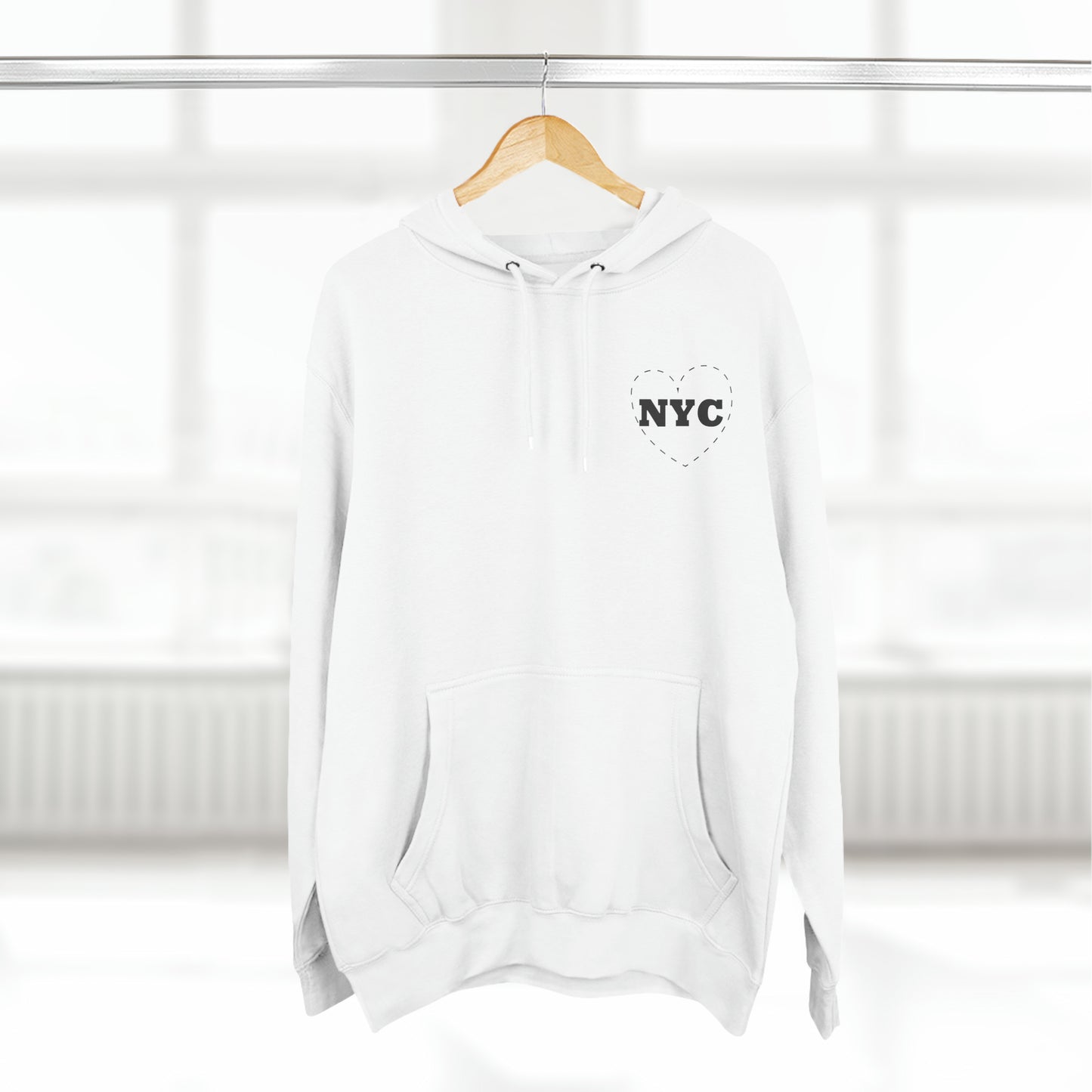 New York City Chick Premium Cotton Pullover Hoodie