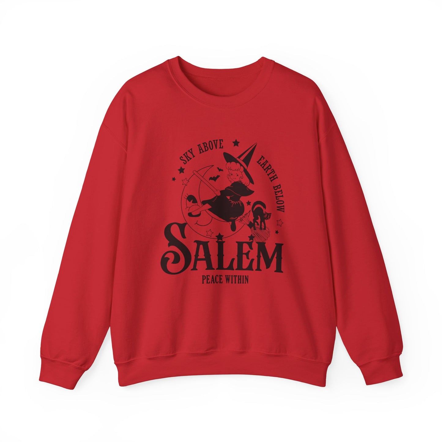 Salem Witch Crewneck Sweatshirt for Women