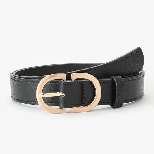 Vegan Leather D-Ring Belt