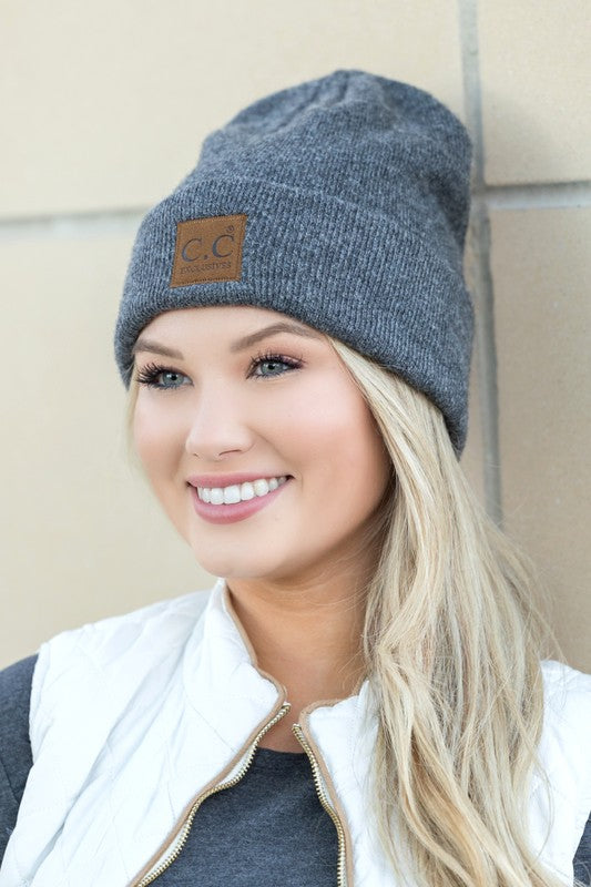 CC  Heathered Boyfriend Beanie