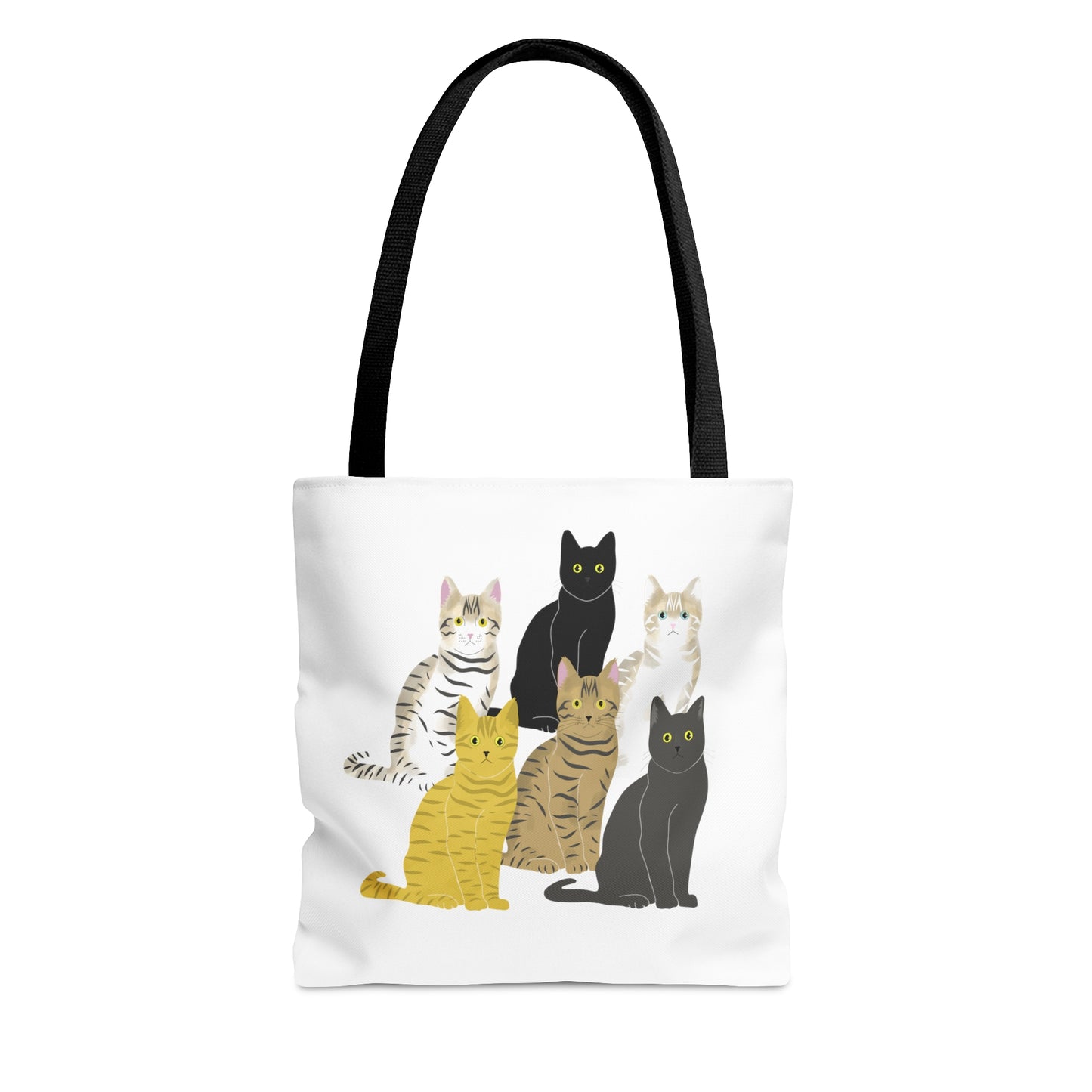 The Cats Crew Printed Art Tote Bag