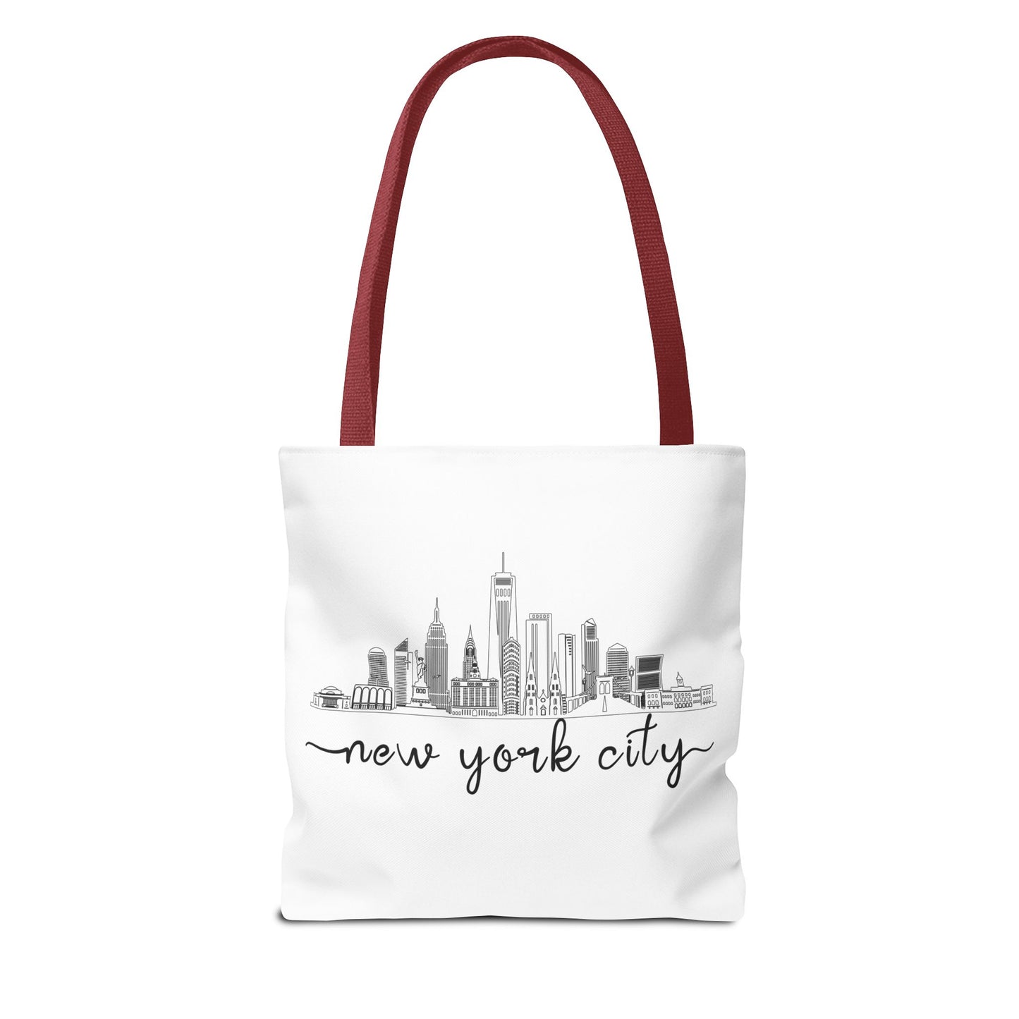 New York City Skyline Tote Bag