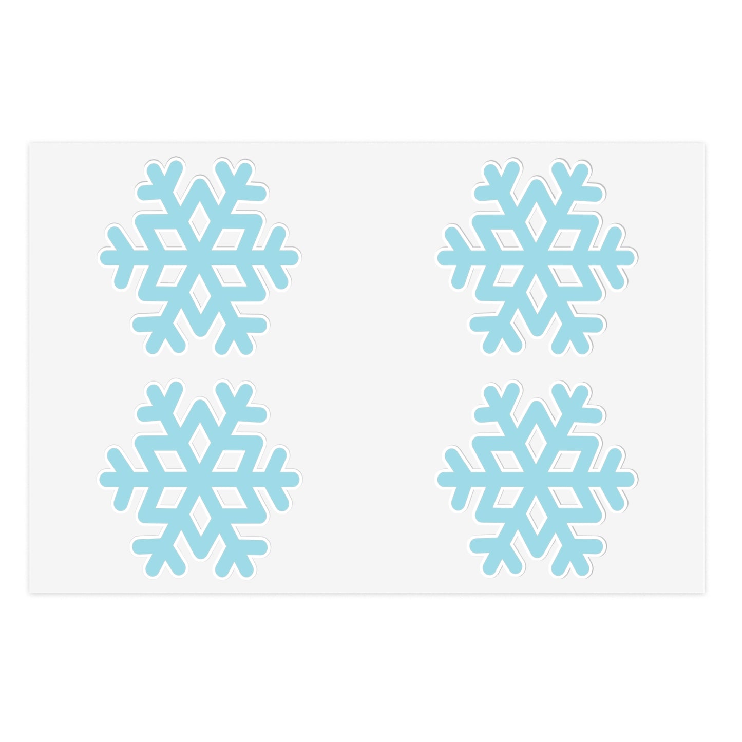 Snowflakes Sticker Sheet