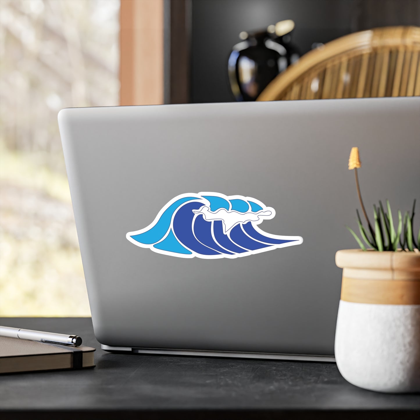 Ocean Wave Vinyl Decal