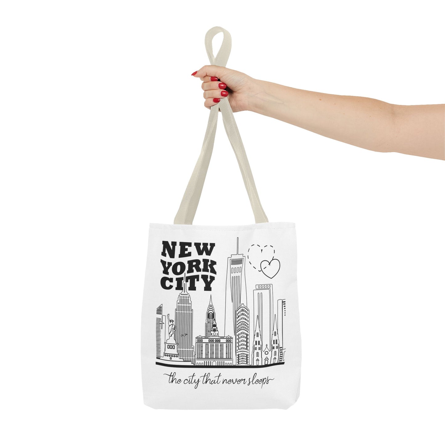 New York City Skyline Tote Bag