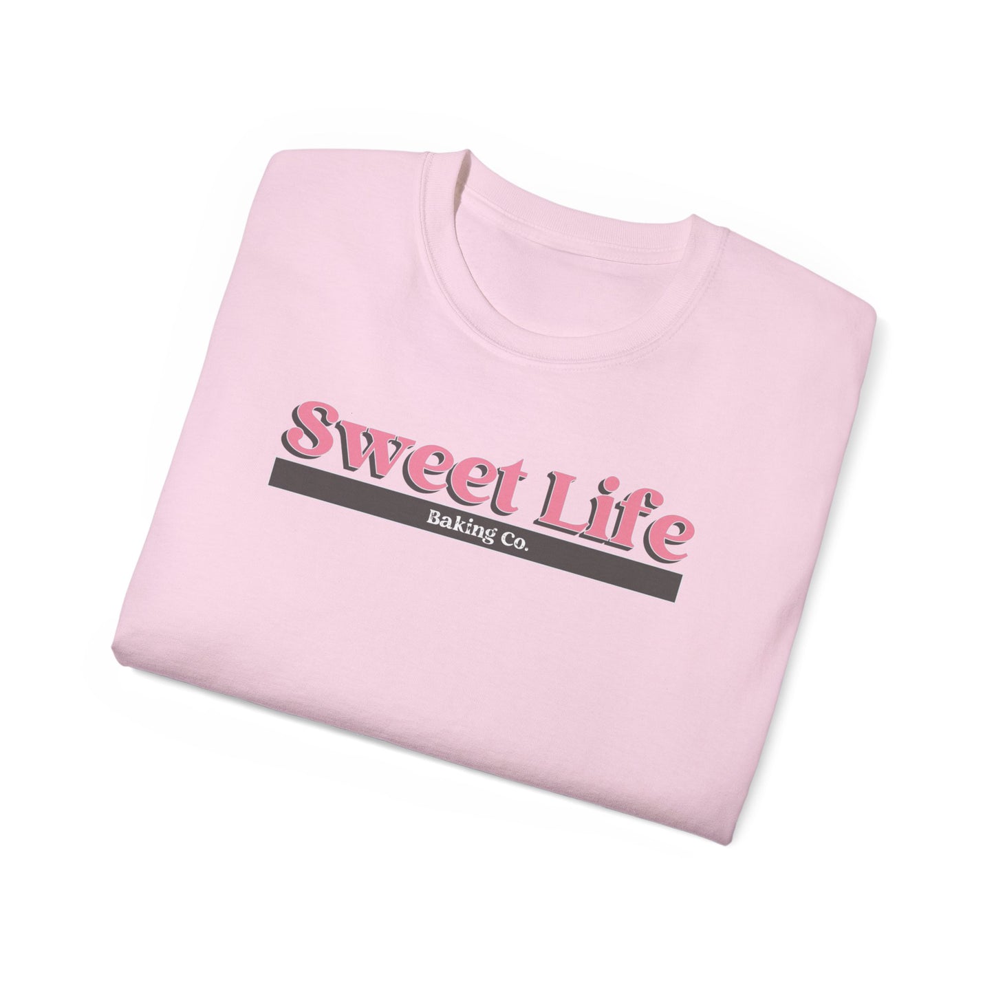 Sweet Life Baking Company Pink Unisex Ultra Cotton Tee