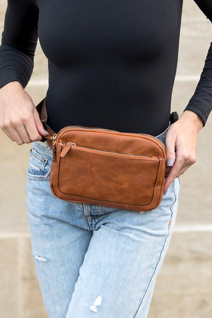 Vegan Leather Everywhere Belt Bag or Crossbody