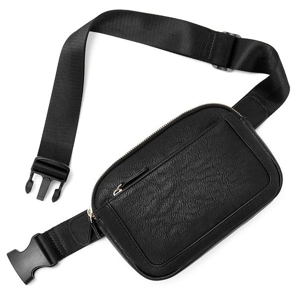 Vegan Leather Everywhere Belt Bag or Crossbody