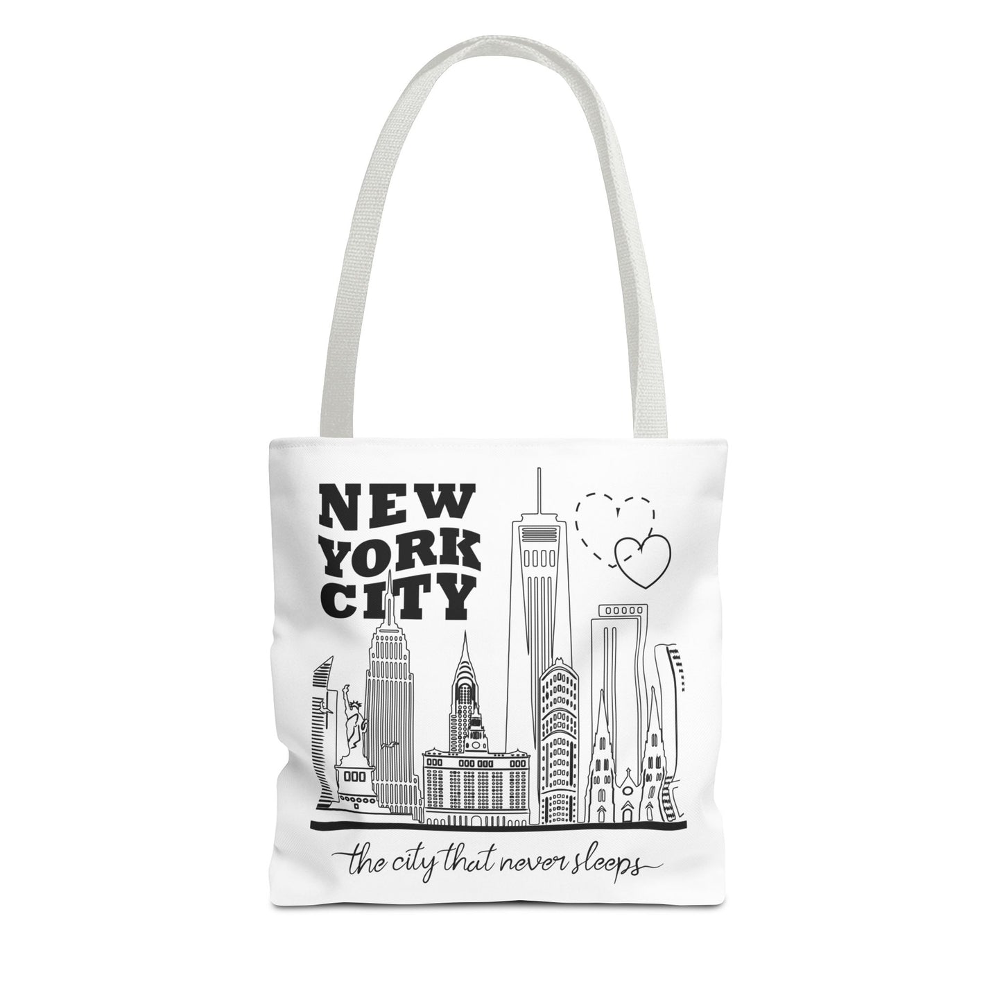 New York City Skyline Tote Bag