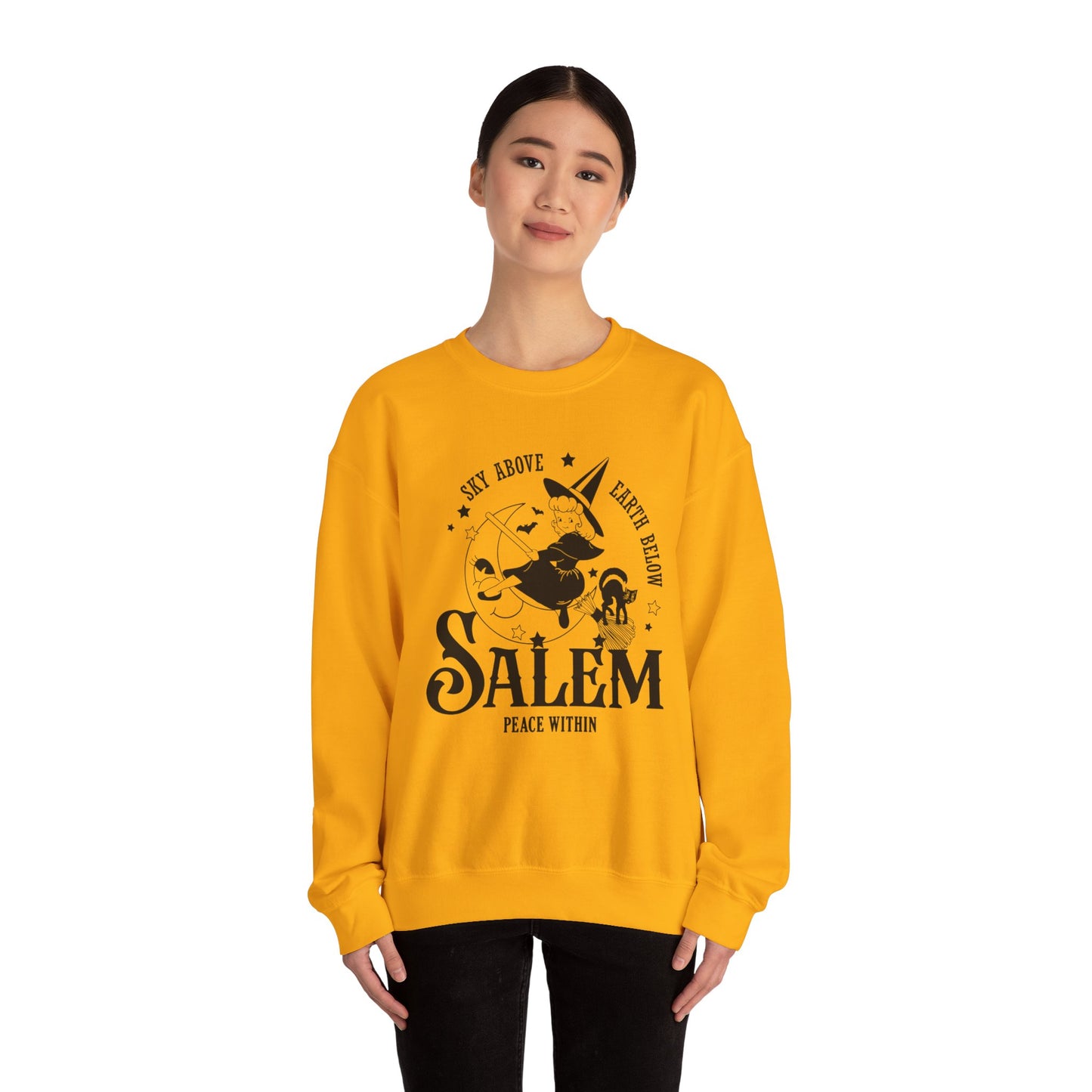 Salem Witch Crewneck Sweatshirt for Women