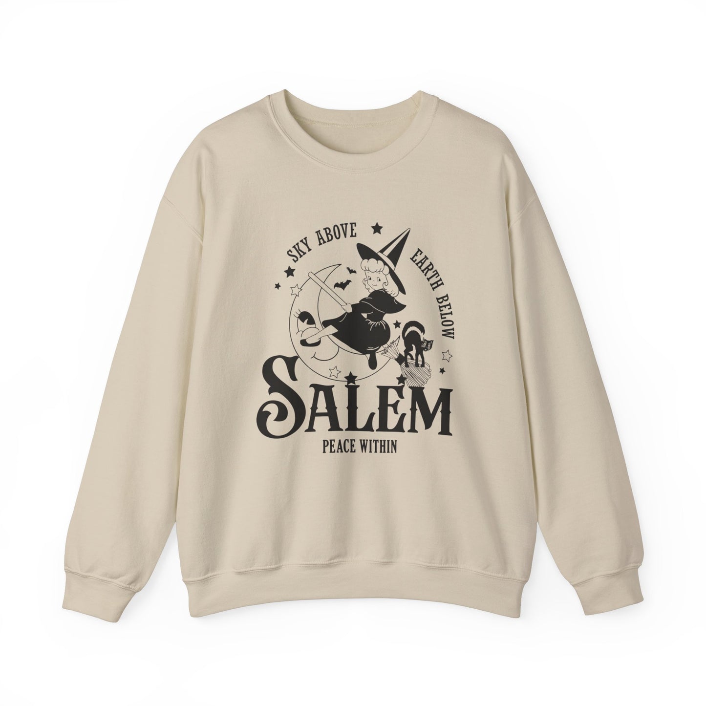 Salem Witch Crewneck Sweatshirt for Women