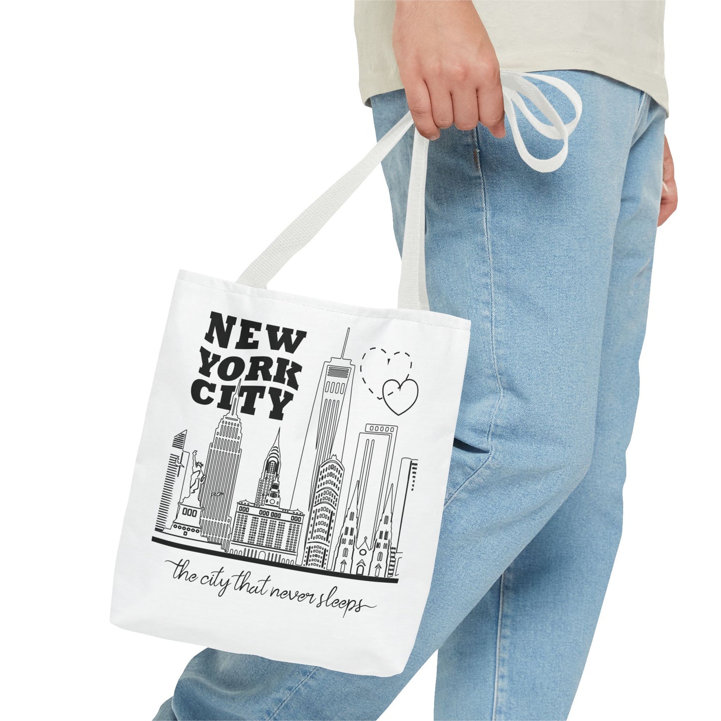 New York City Skyline Tote Bag