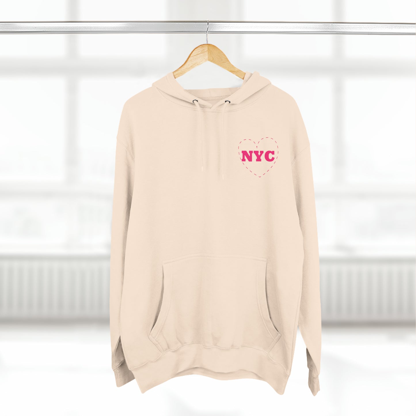 New York City Chick Premium Cotton Pullover Hoodie