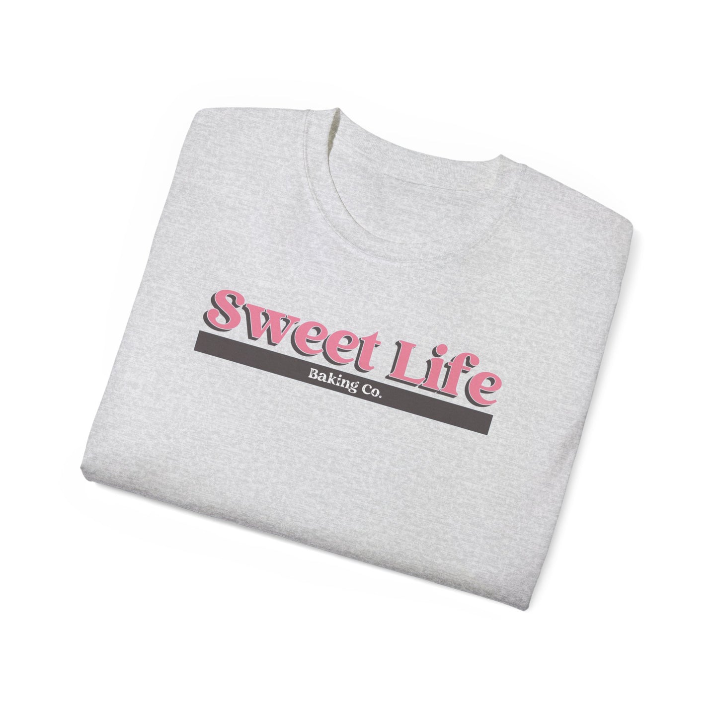 Sweet Life Baking Company Pink Unisex Ultra Cotton Tee