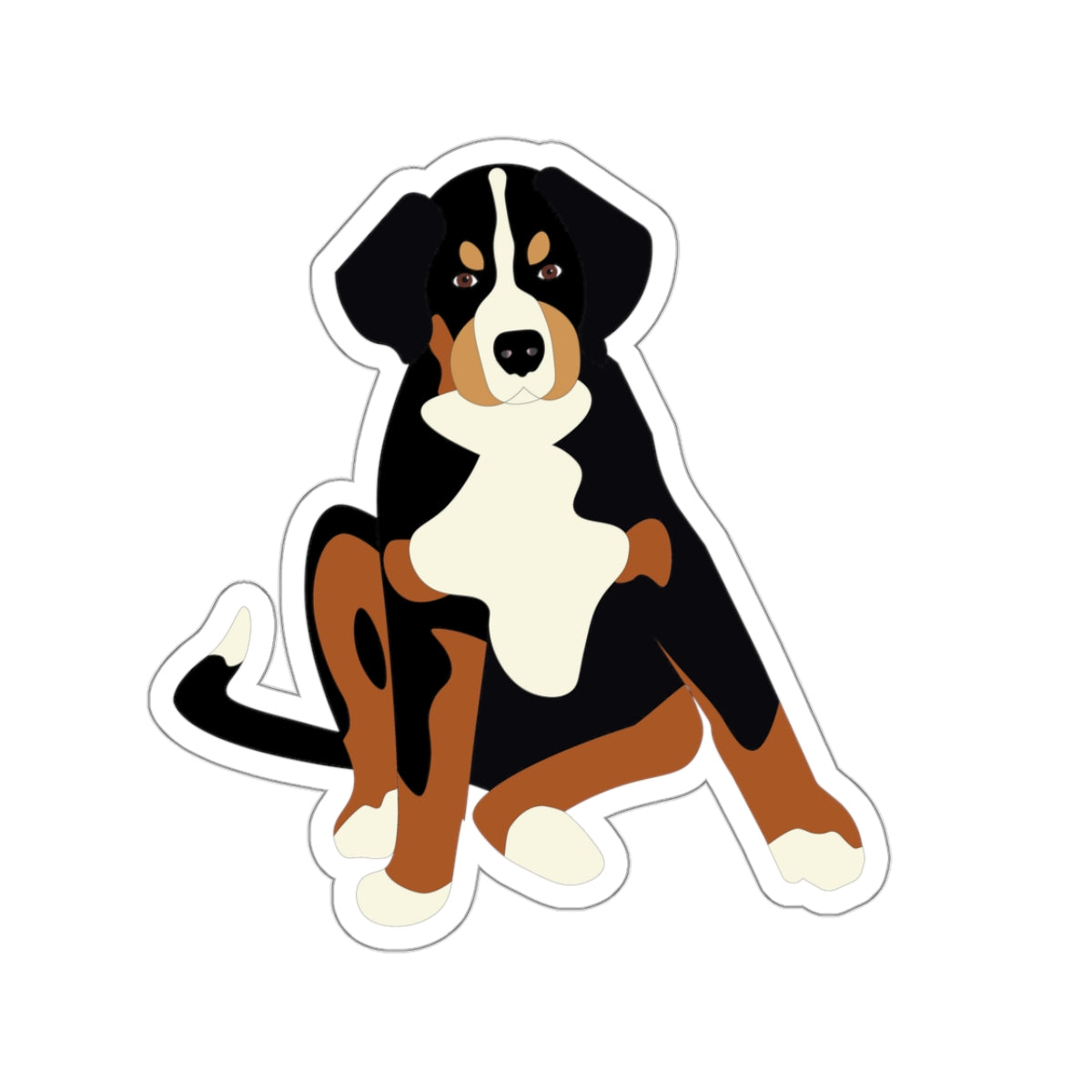 Bernese Mountain Dog Sticker