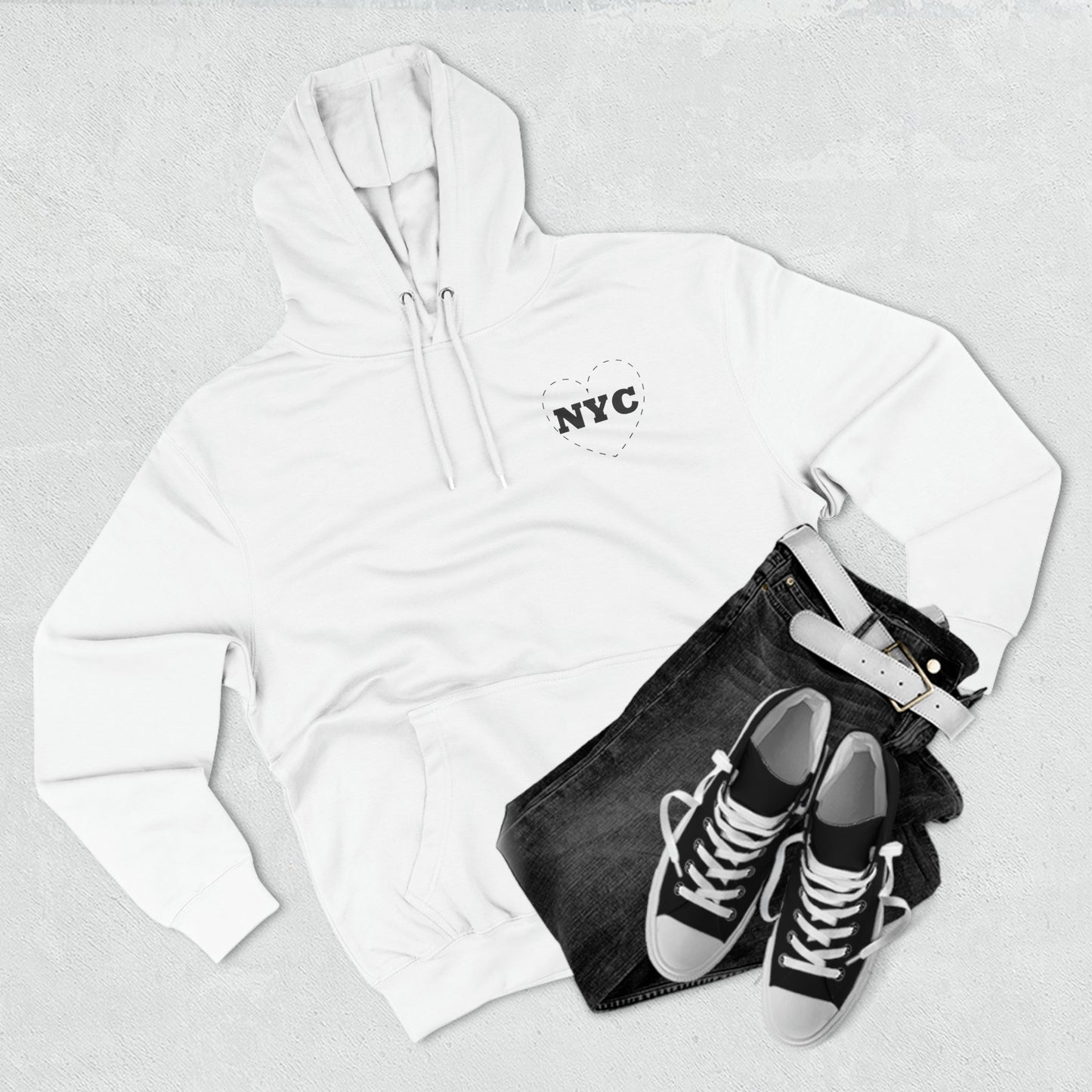 New York City Chick Premium Cotton Pullover Hoodie