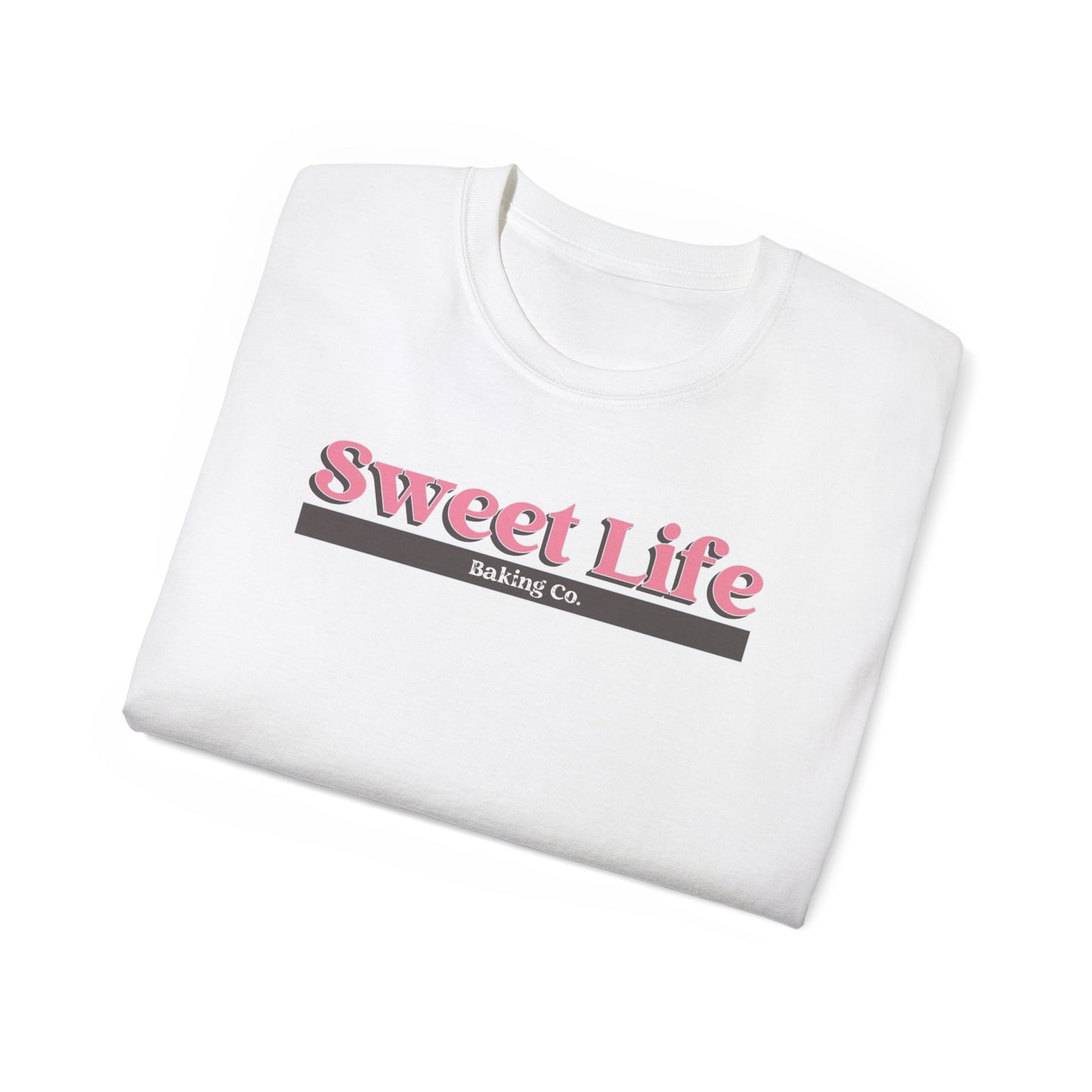 Sweet Life Baking Company Pink Unisex Ultra Cotton Tee