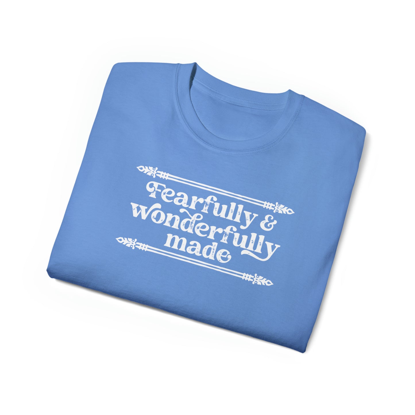 Fearfully and Wonderfully Made Unisex Cotton T-Shirt