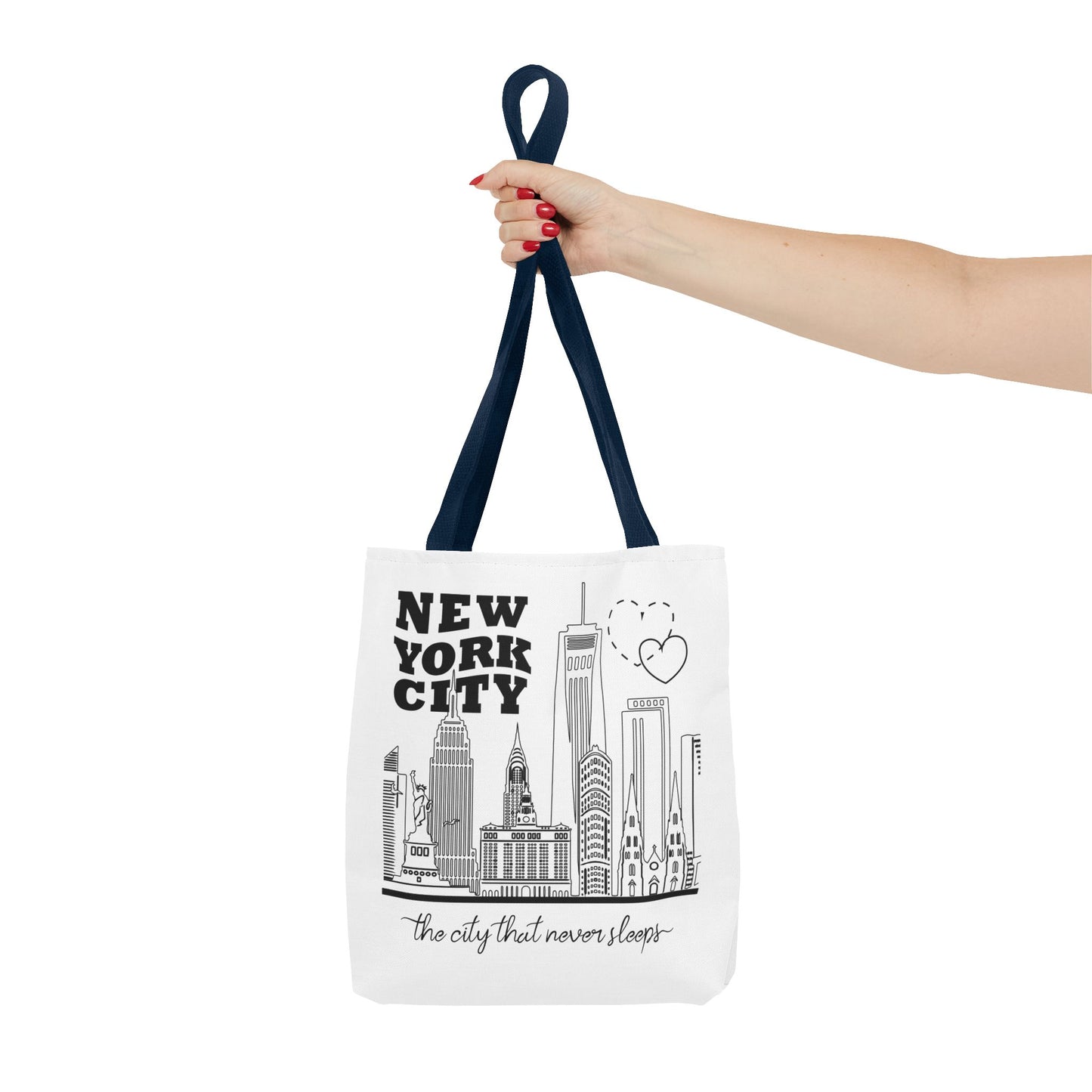 New York City Skyline Tote Bag