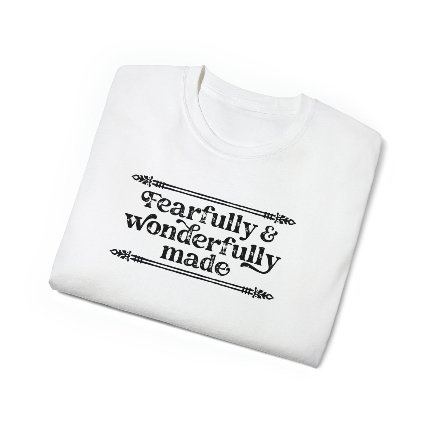 Fearfully and Wonderfully Made Unisex Cotton T-Shirt