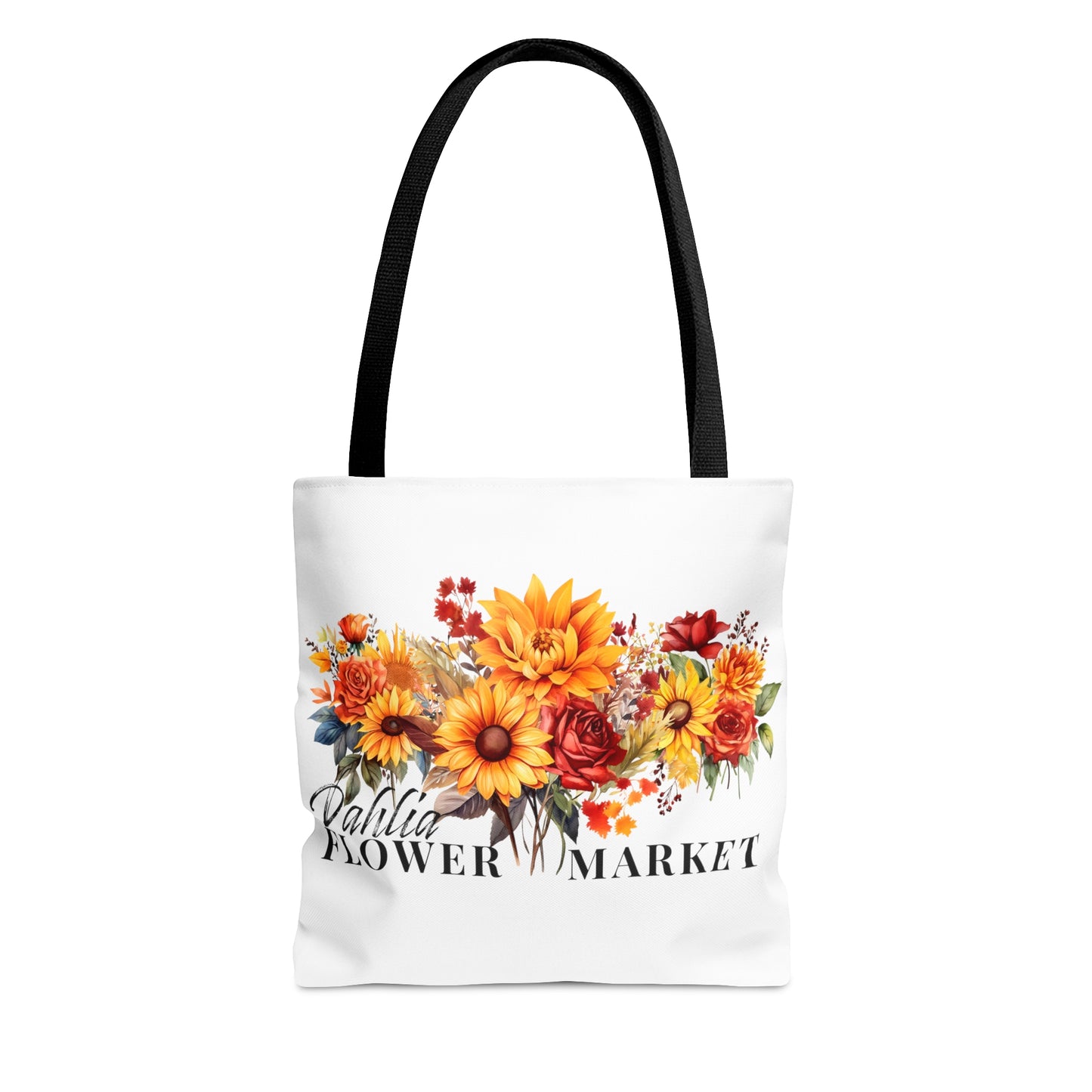 Dahlia Flower Market Tote Bag