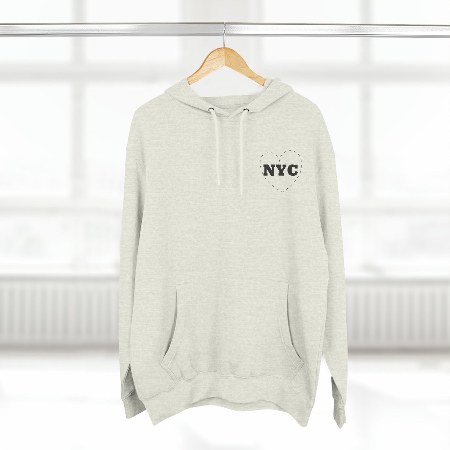 New York City Chick Premium Cotton Pullover Hoodie