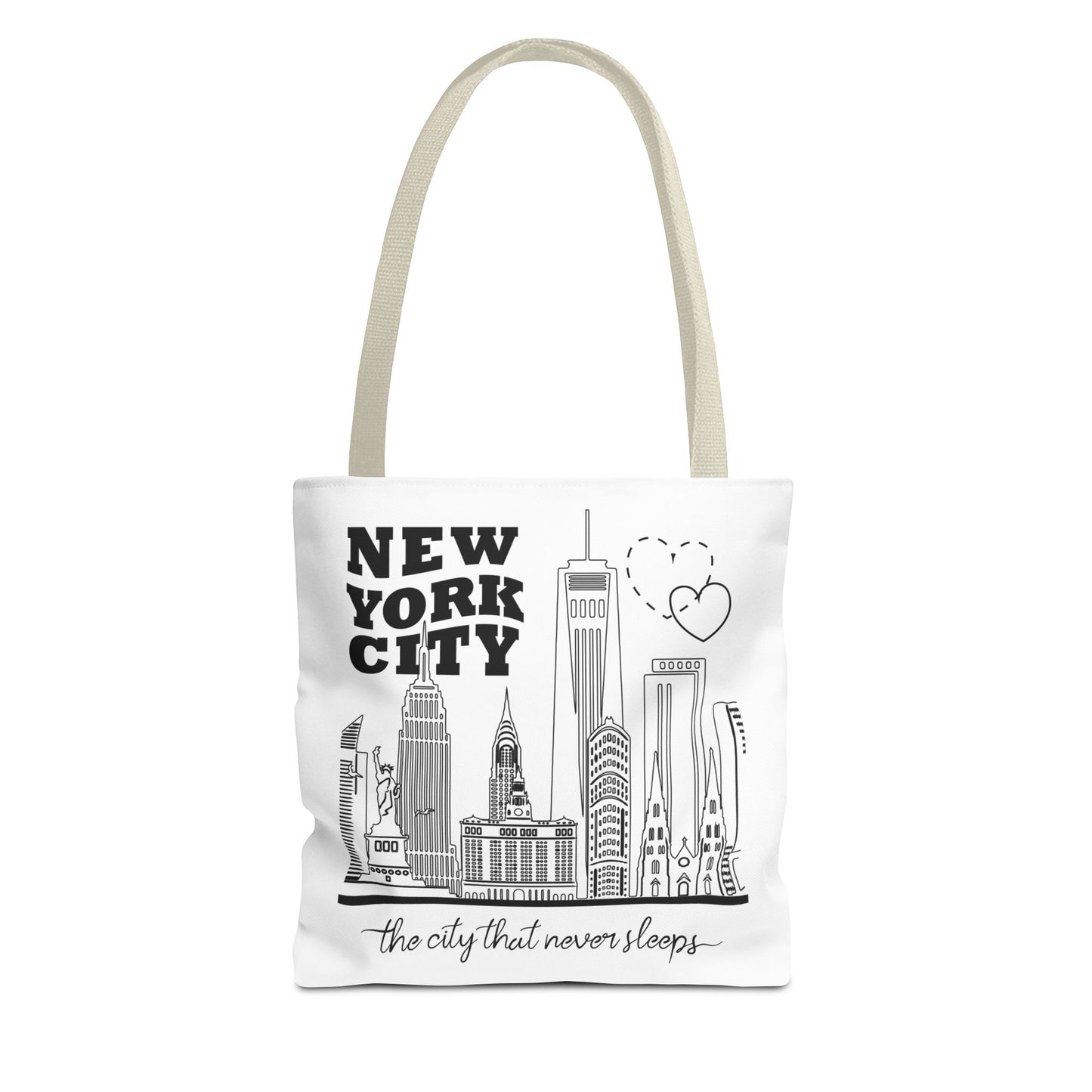 New York City Skyline Tote Bag