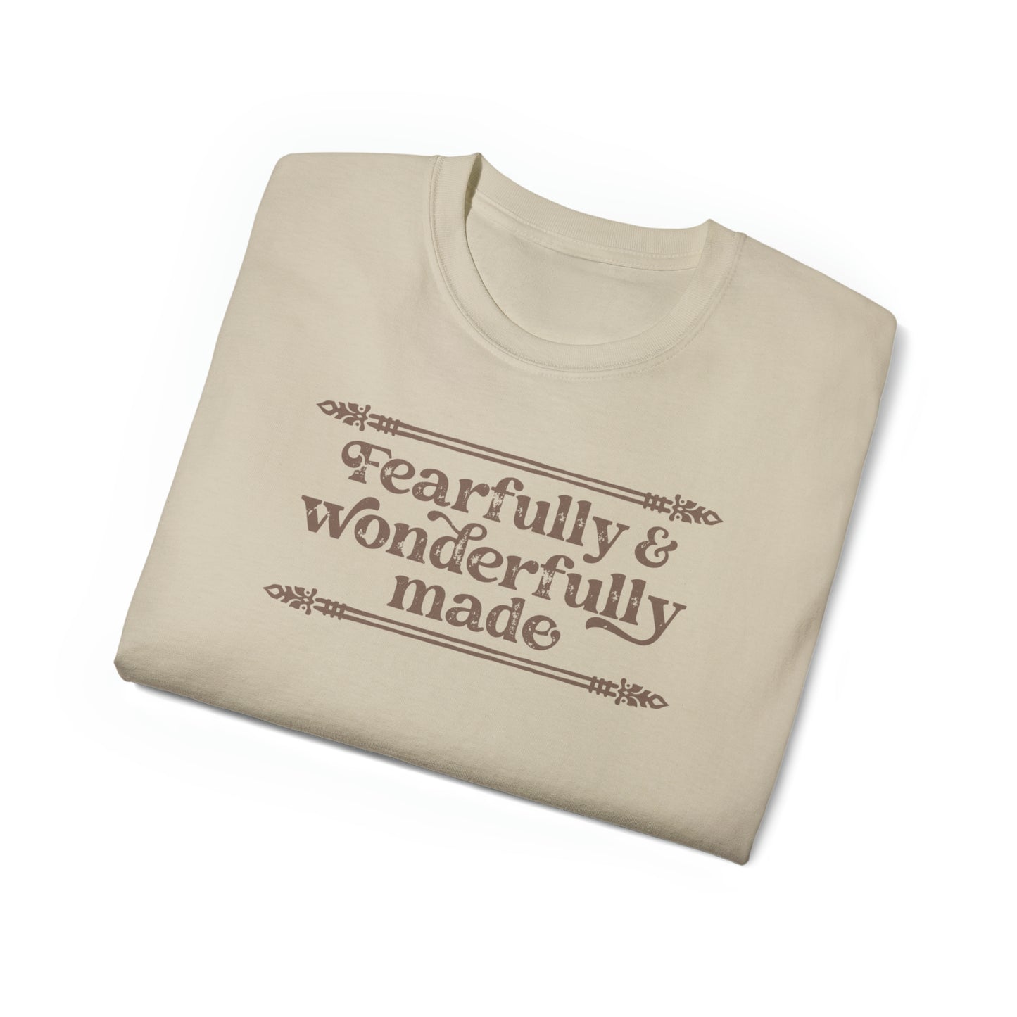 Fearfully and Wonderfully Made Unisex Cotton T-Shirt