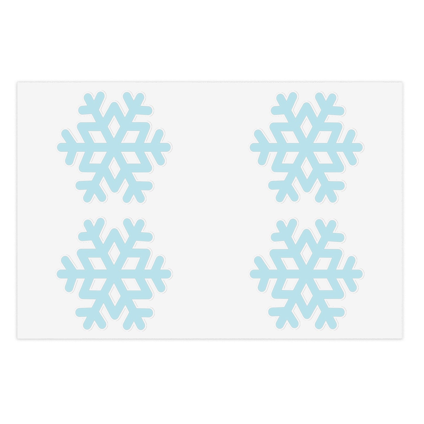 Snowflakes Sticker Sheet