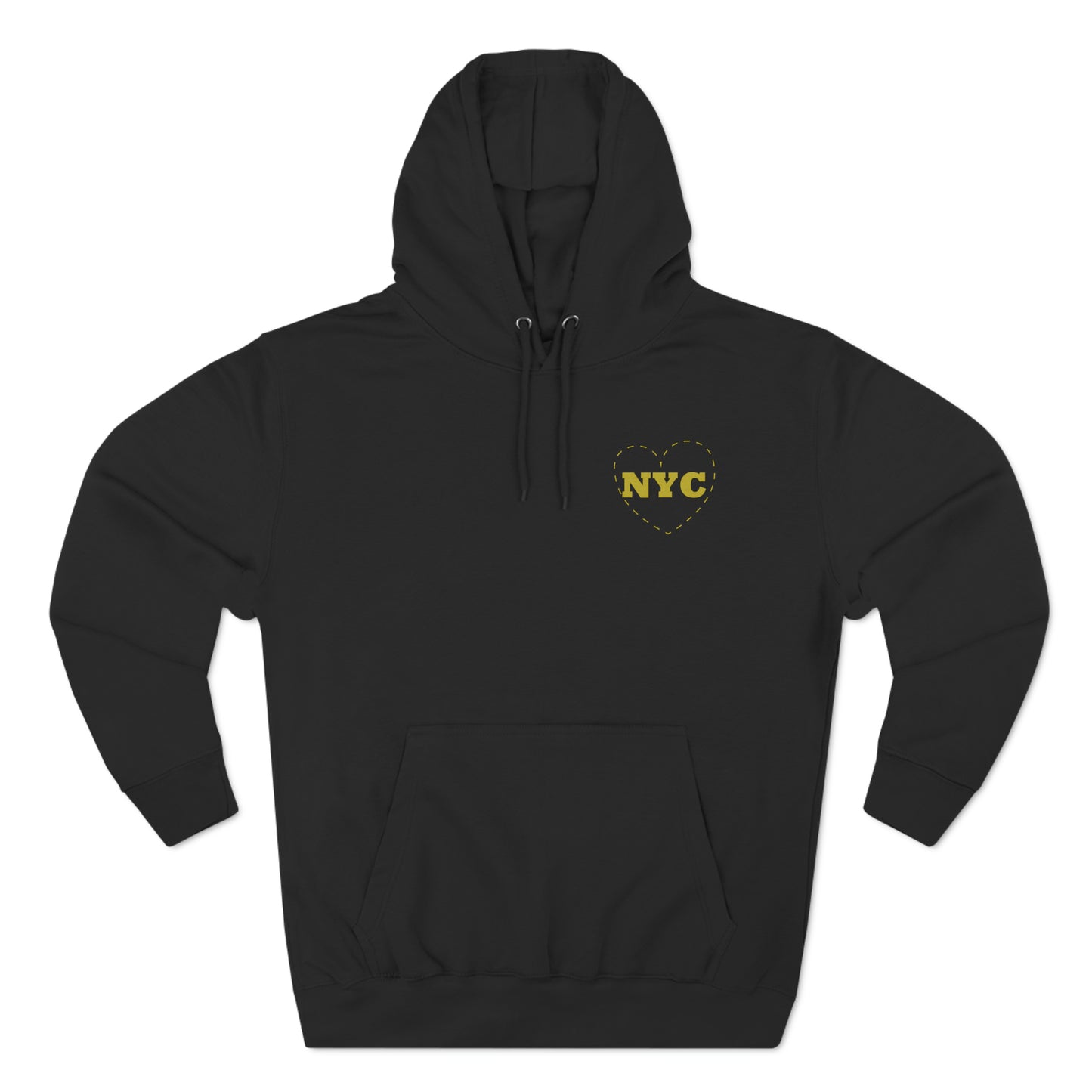 New York City Skyline Premium Cotton Pullover Hoodie