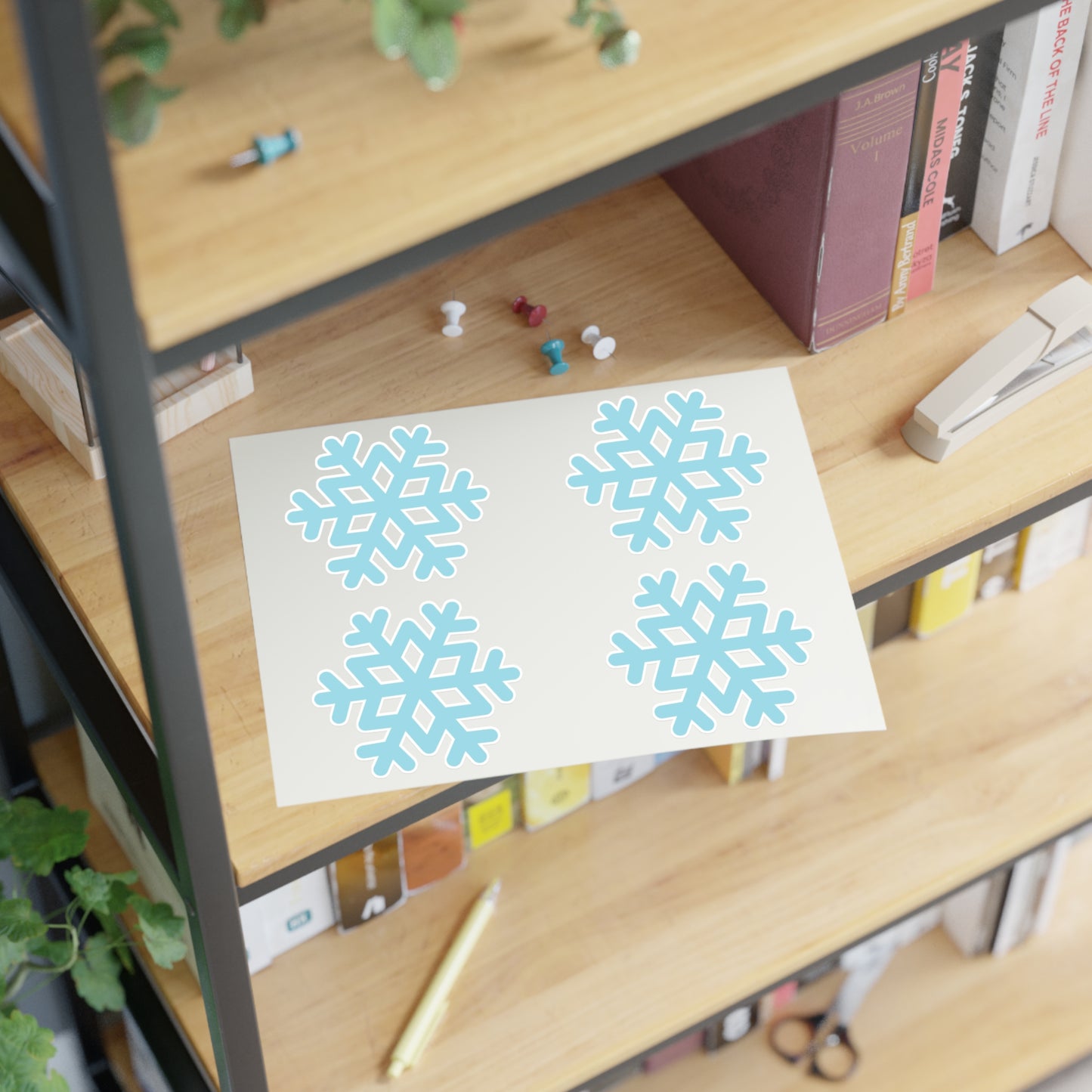 Snowflakes Sticker Sheet